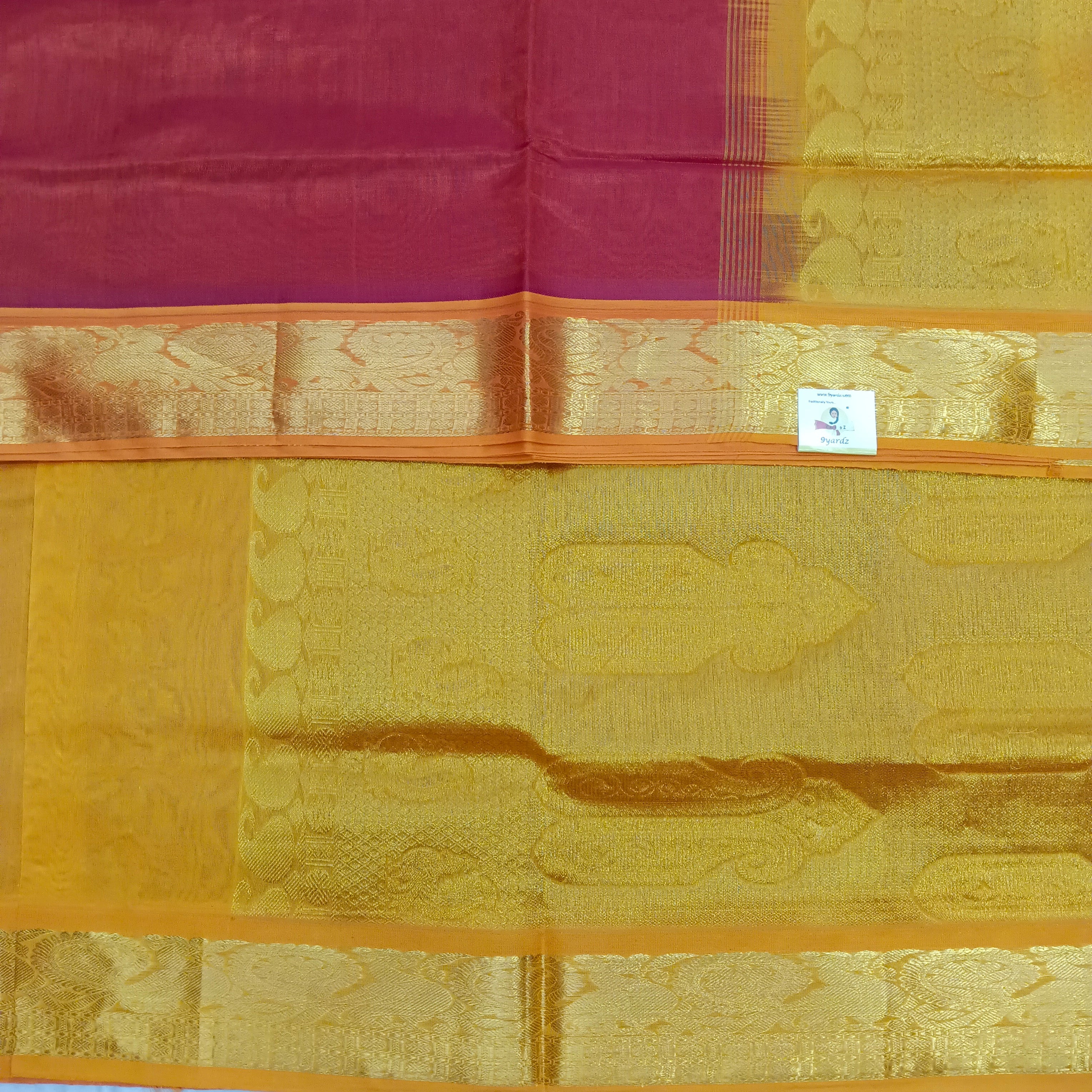 Pure silk cotton 6 yards