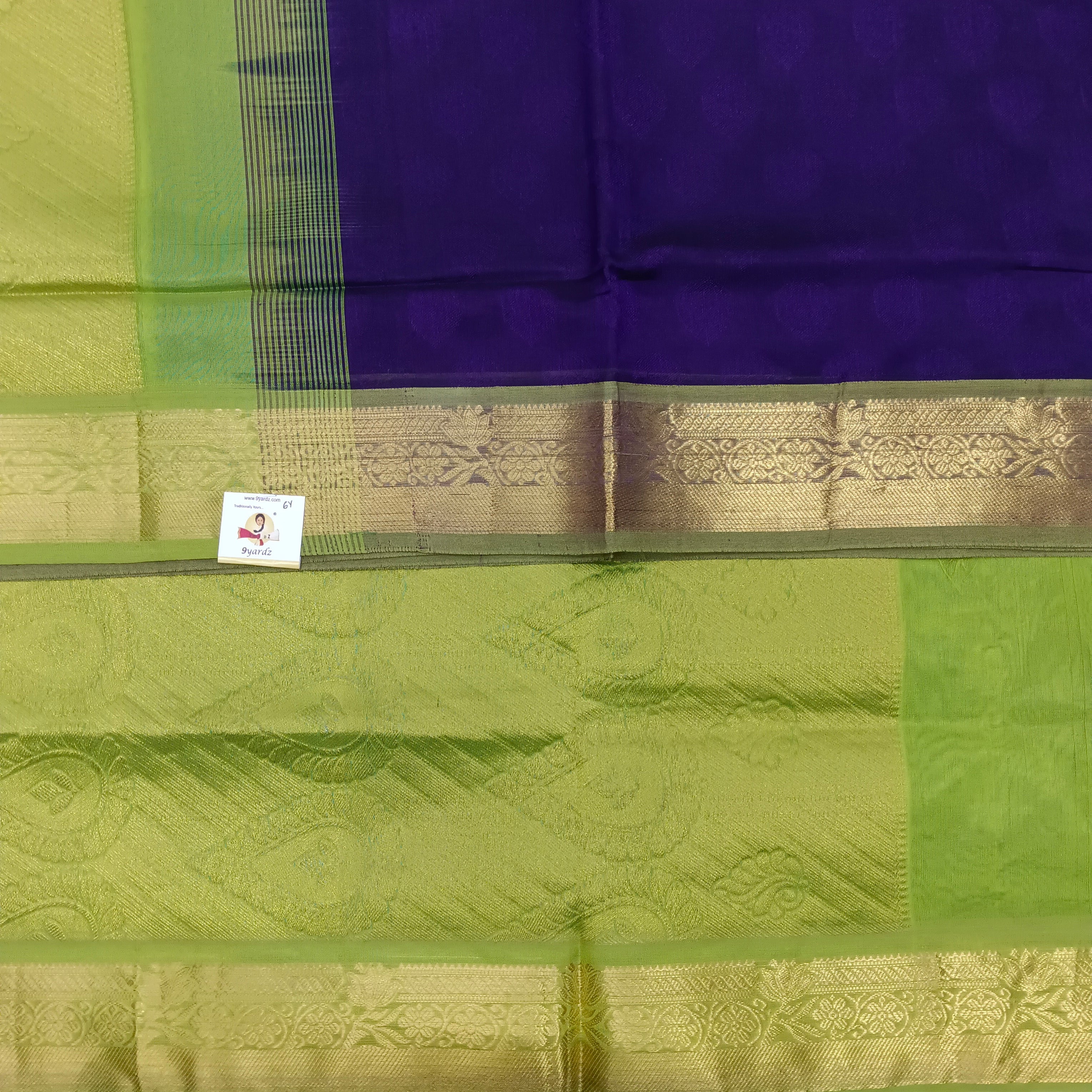 Rich Pallu Silk Cotton 6yardz