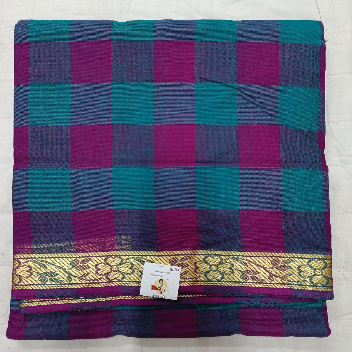 Chettinadu / Karaikudi cotton 10.5 yards madisar 9yardz