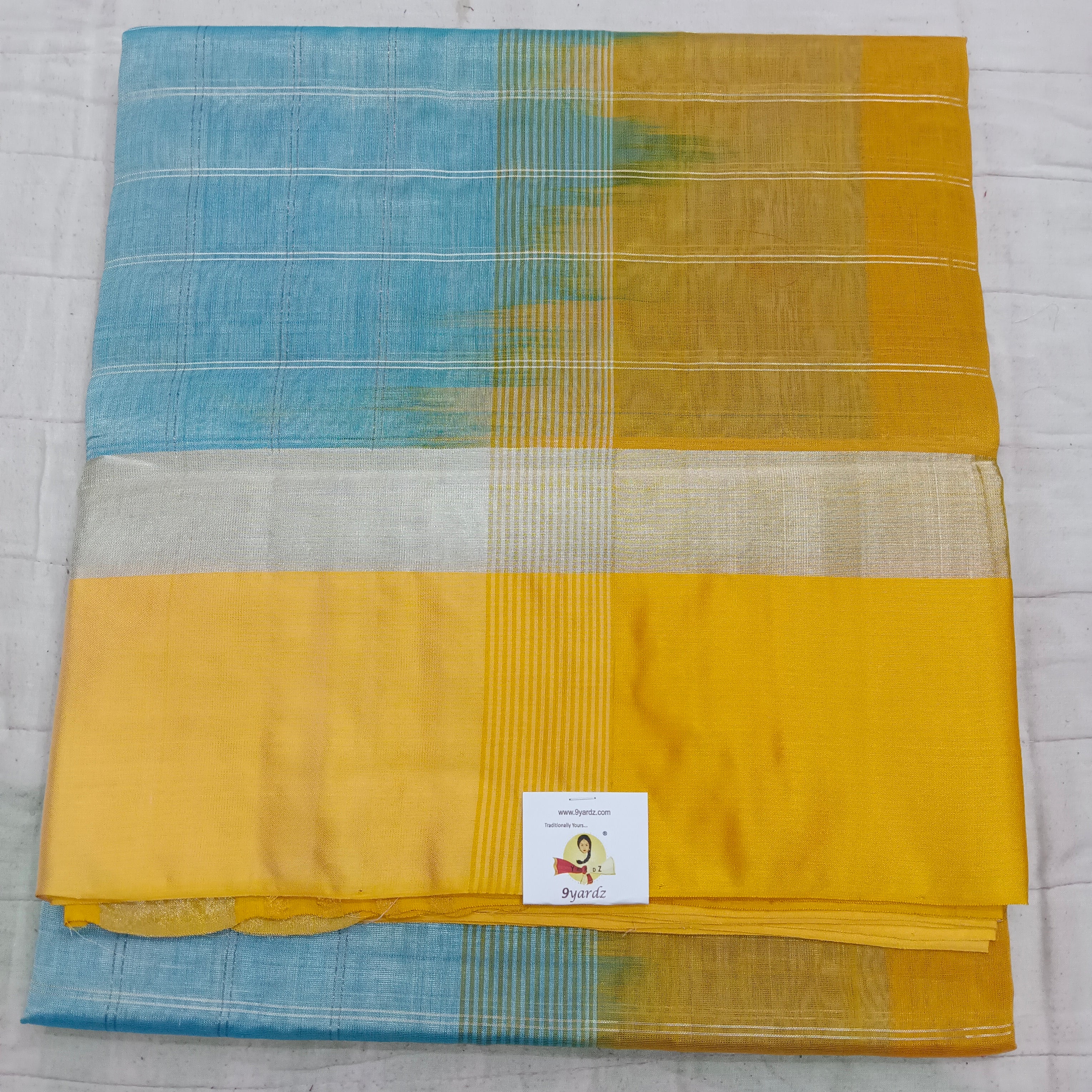 Pure silk cotton 6 yards