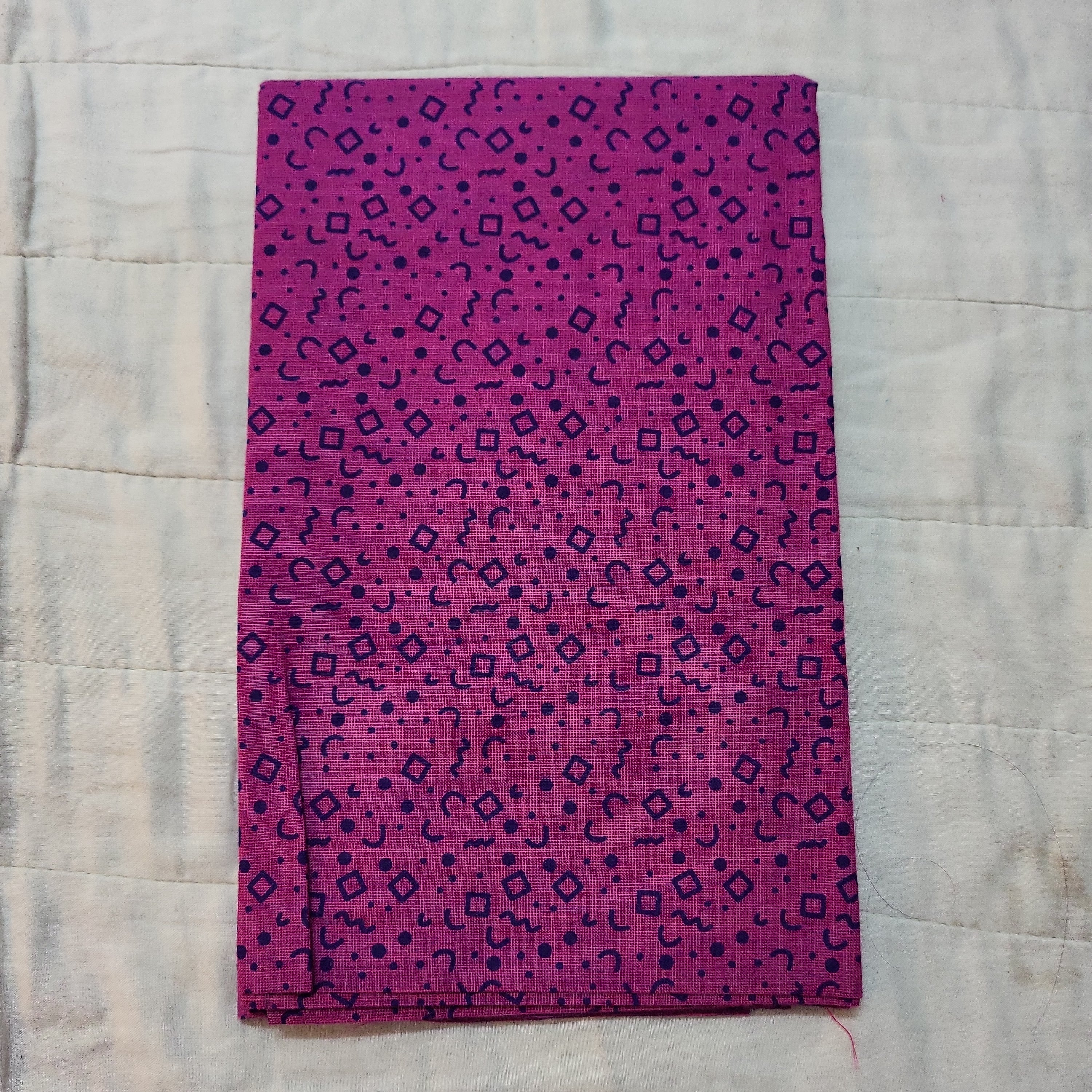 Printed cotton blouse bits