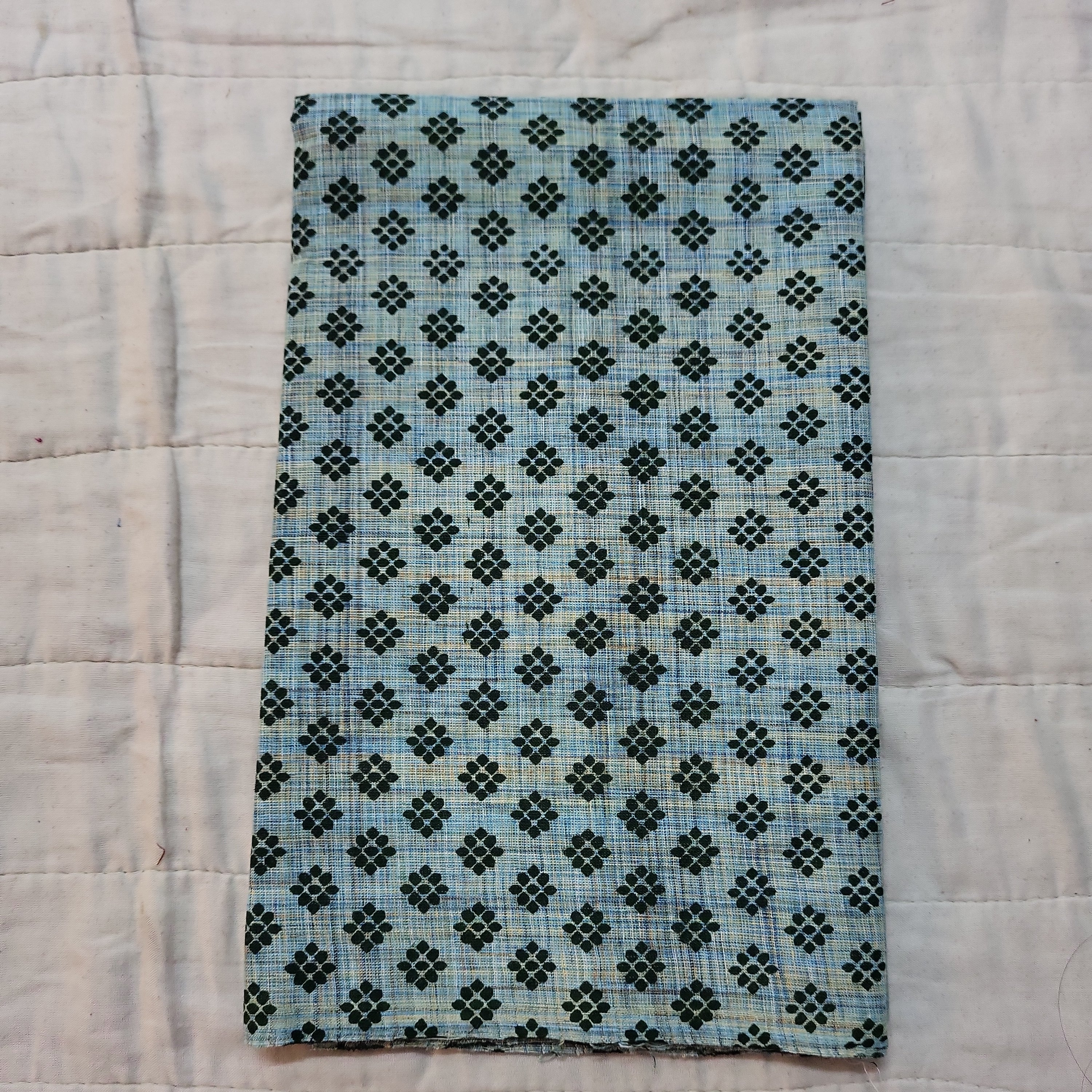 Printed cotton blouse bits