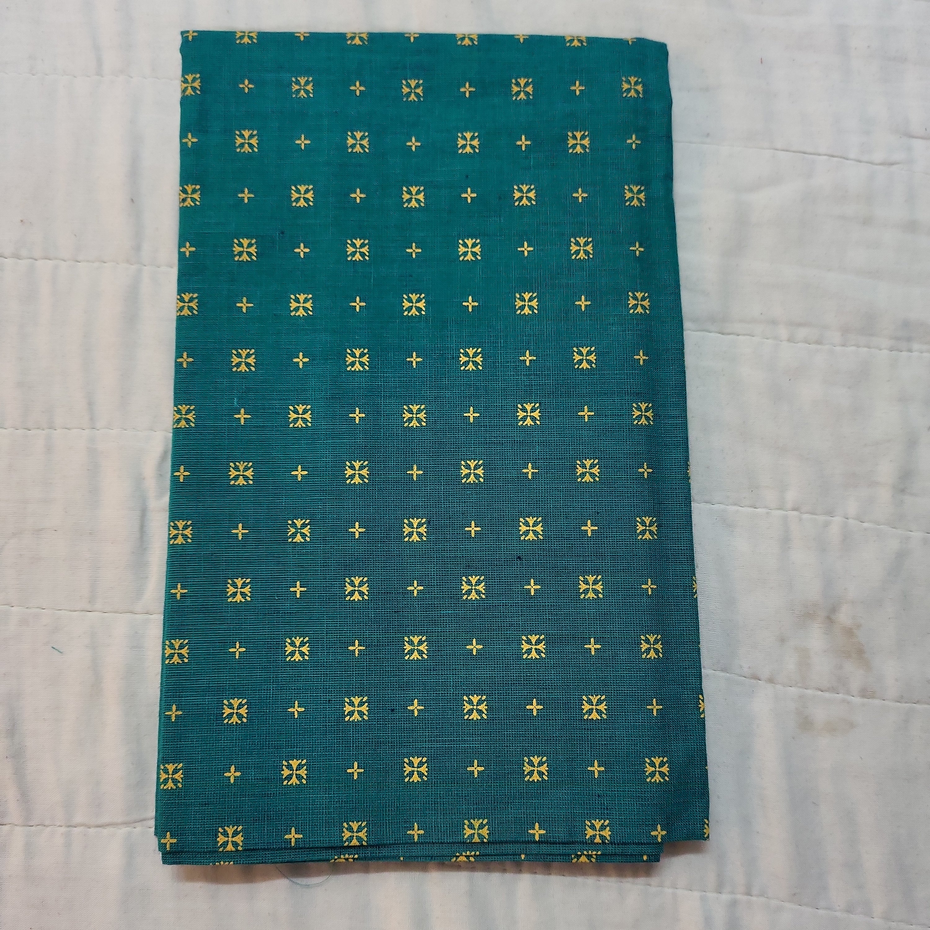 Printed cotton blouse bits