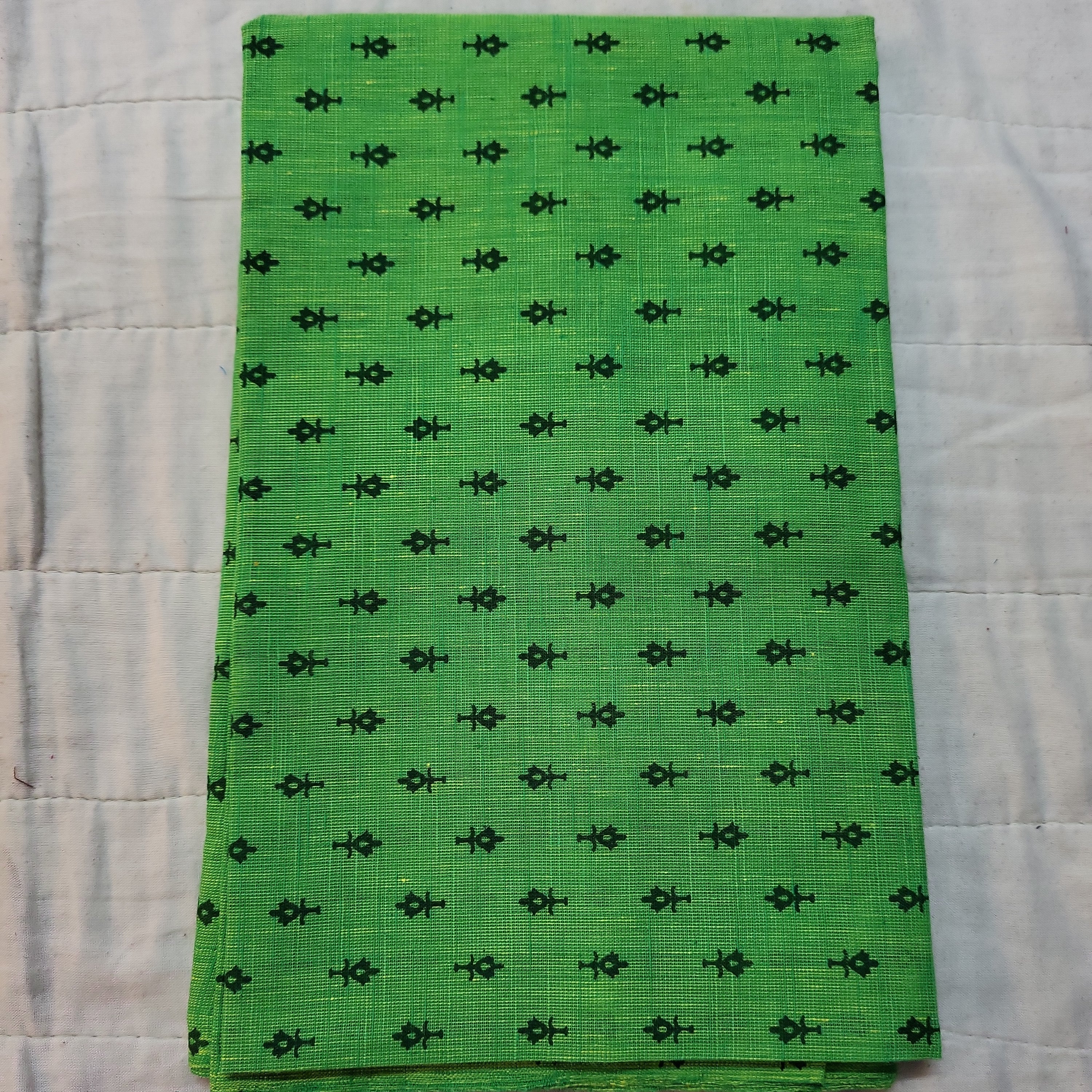 Printed cotton blouse bits