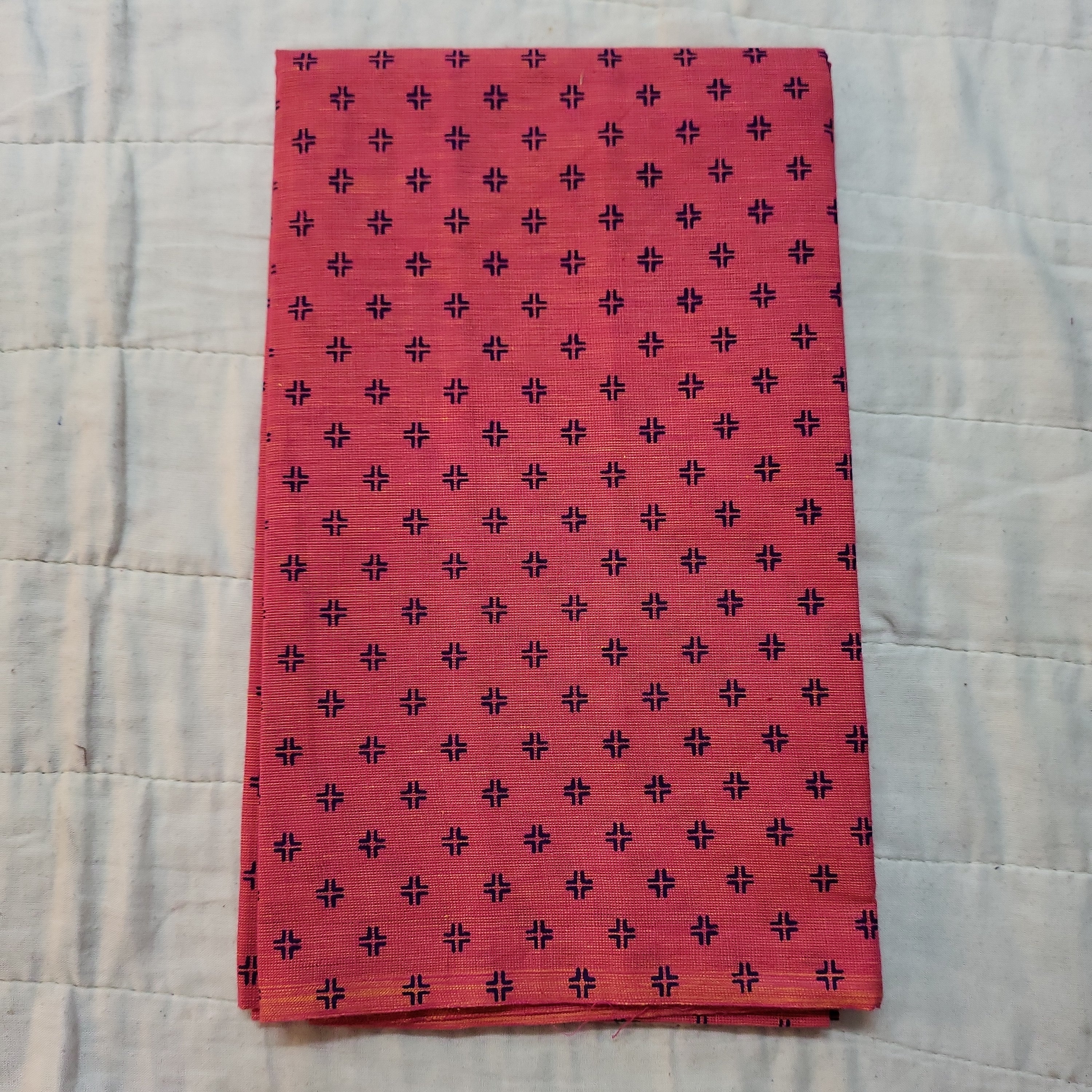 Printed cotton blouse bits