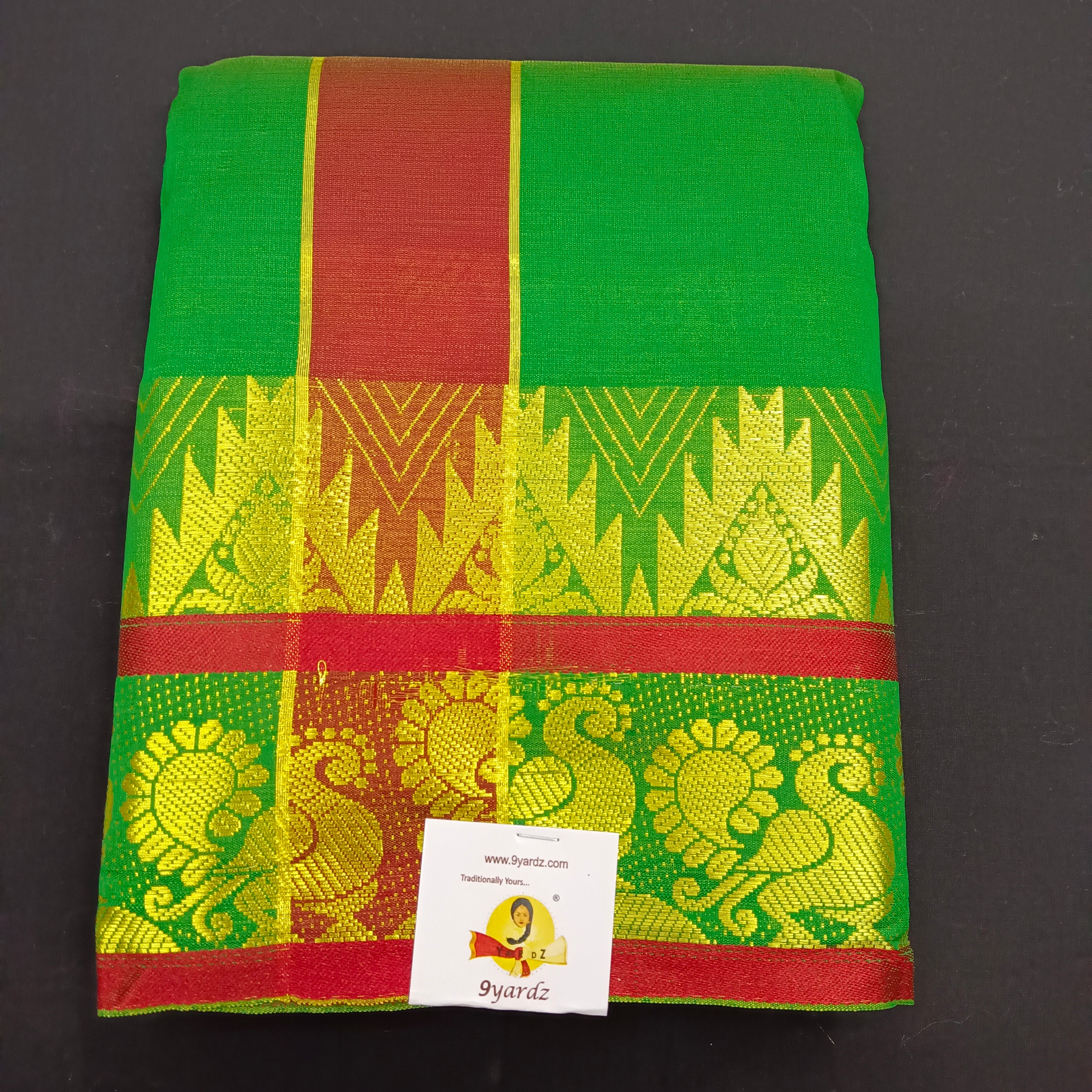 Art silk 8*4 muzham dhoti