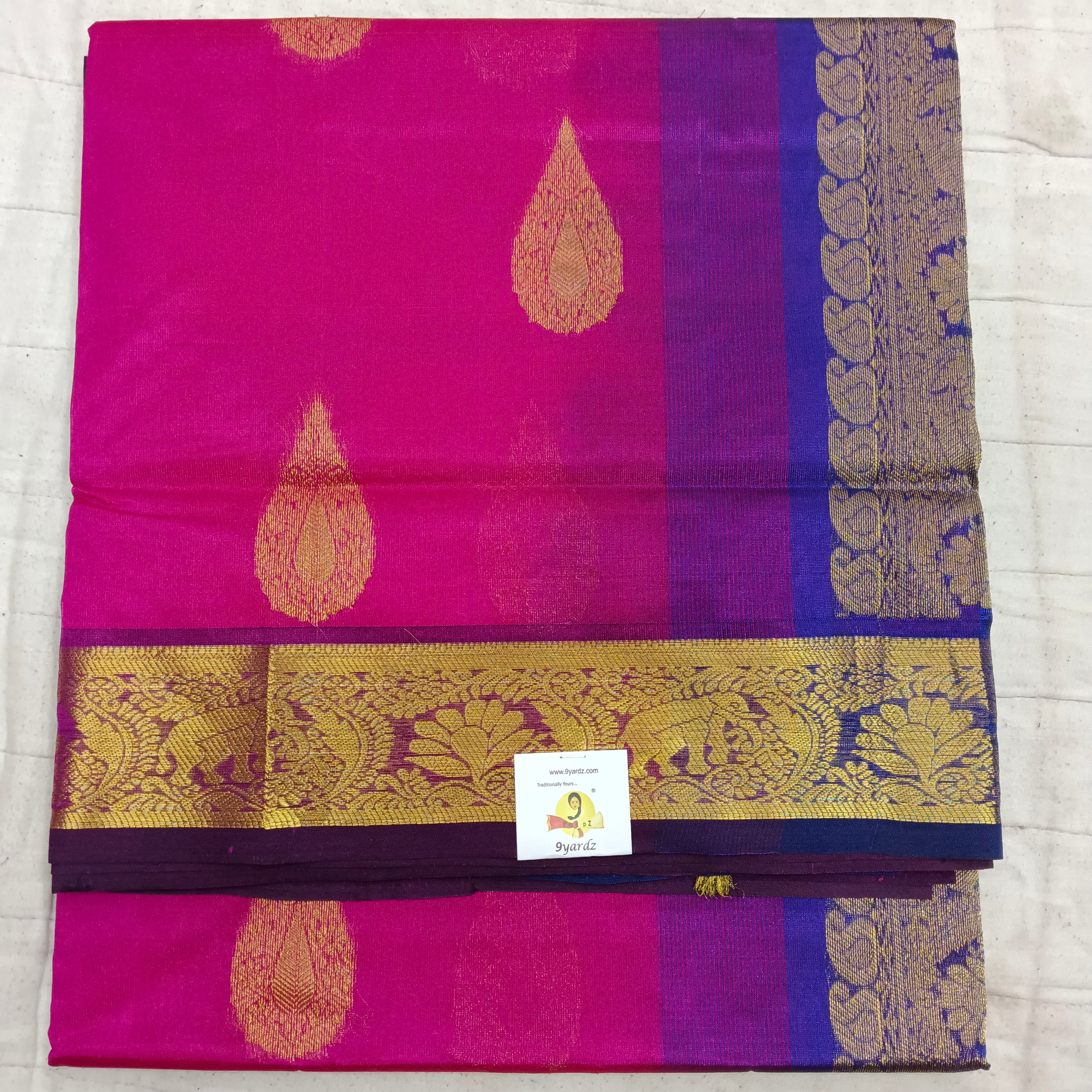 Pure silk cotton 6 yards