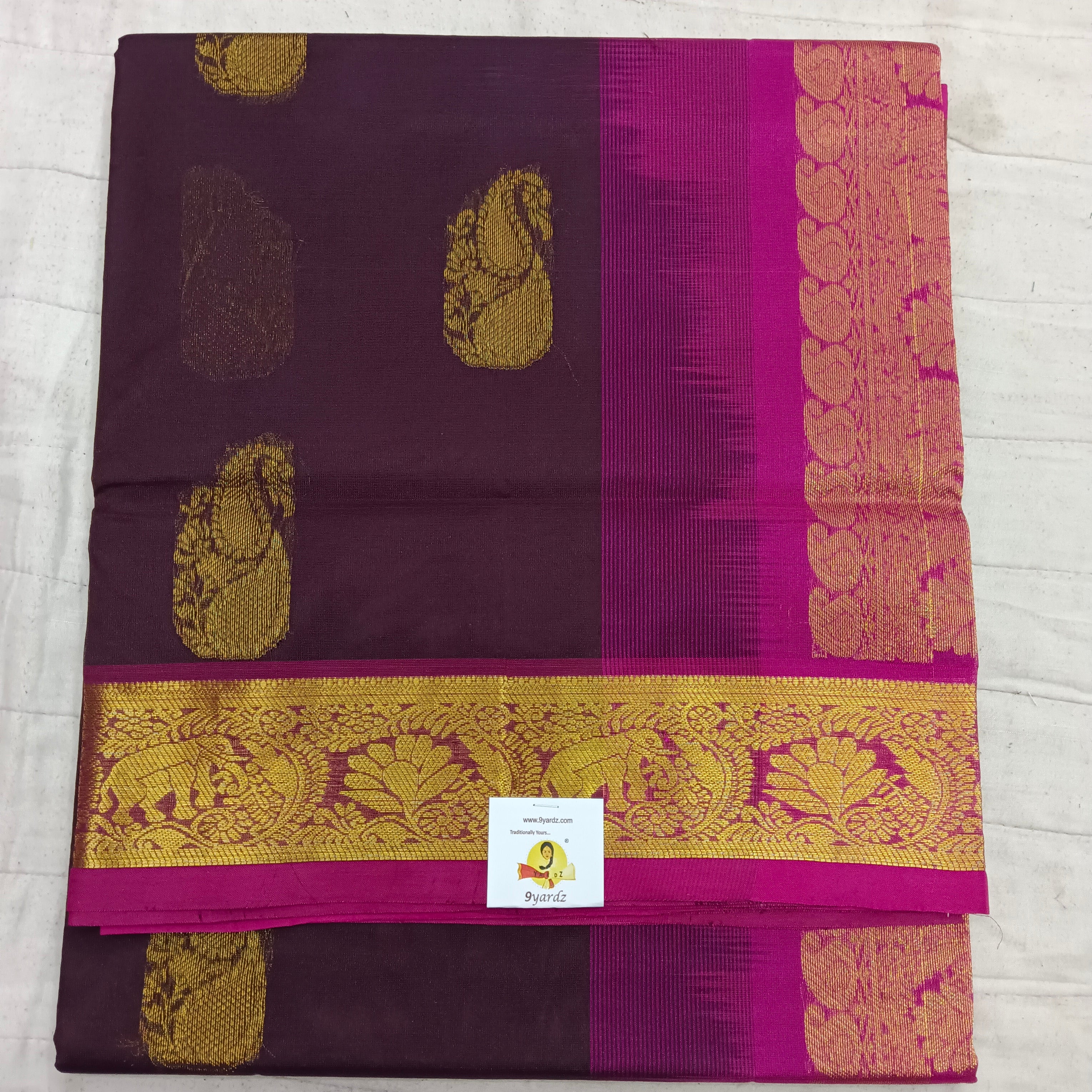 Pure silk cotton 6 yards