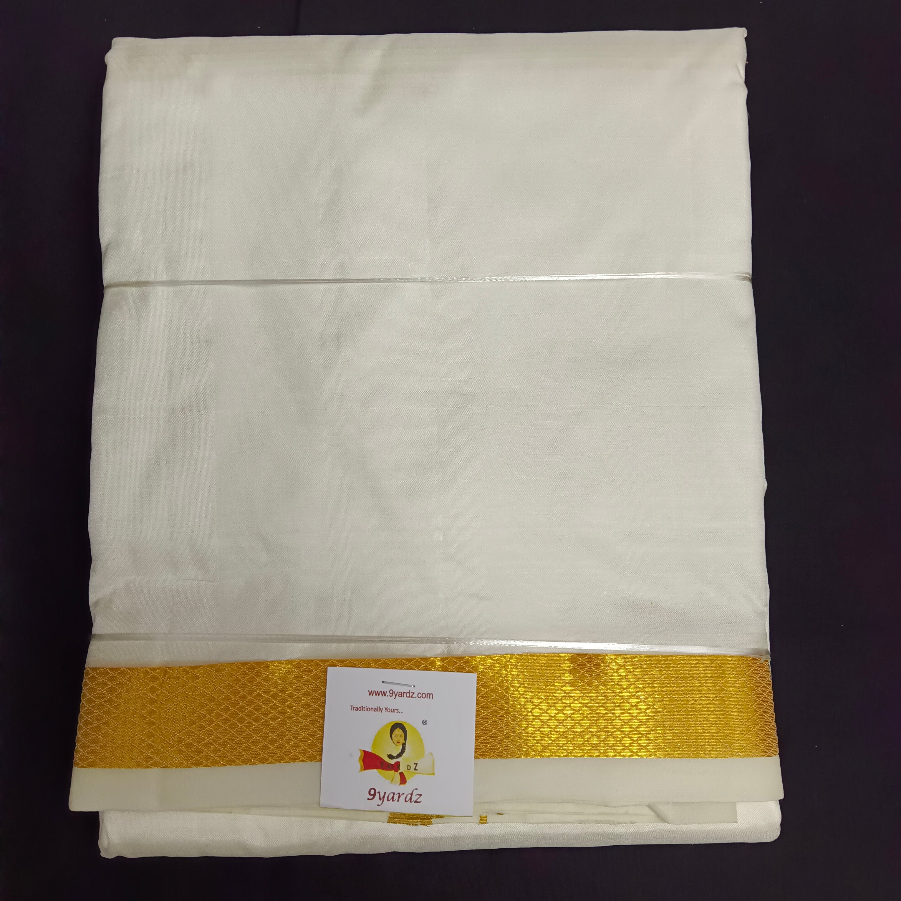 Pure silk  Dhoti 9*5 muzham