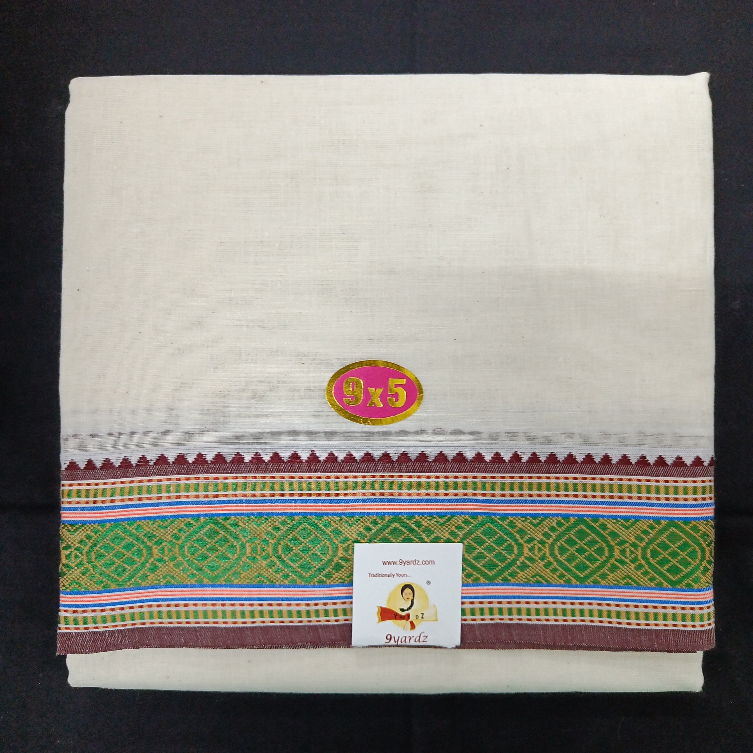 Nagari Cotton dhoti 9*5 Dhoti