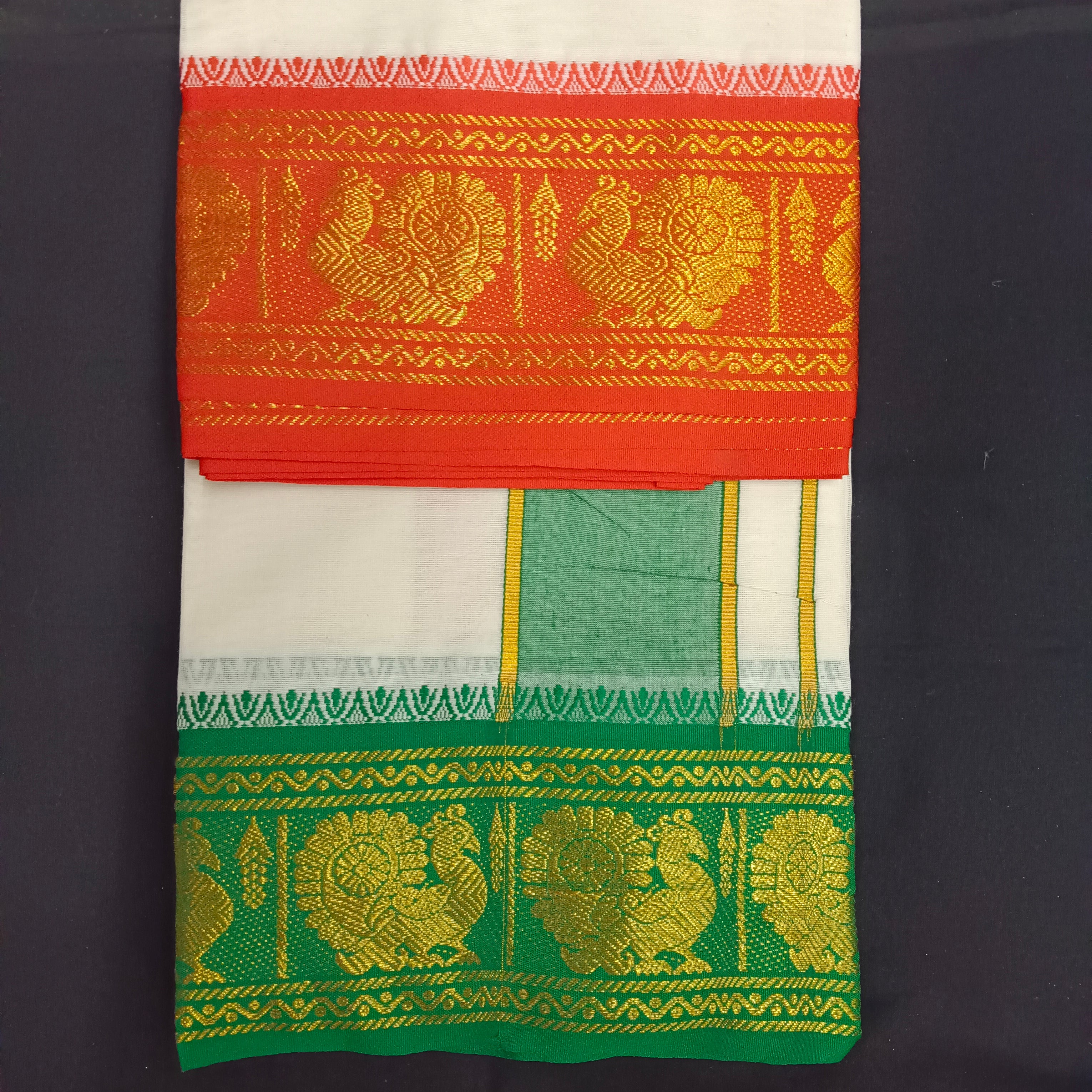 Cotton Dhothi Jacquard 9*5