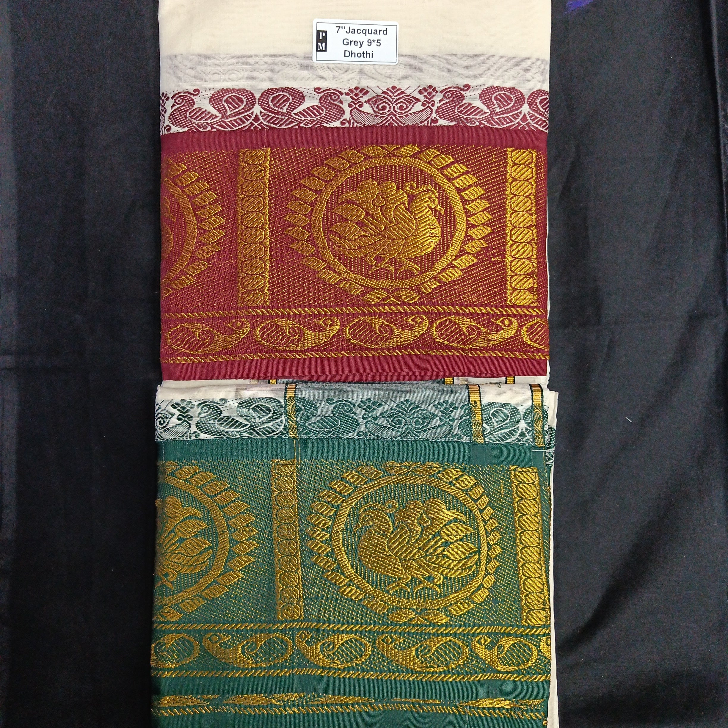 Cotton Dhothi Jacquard 9*5