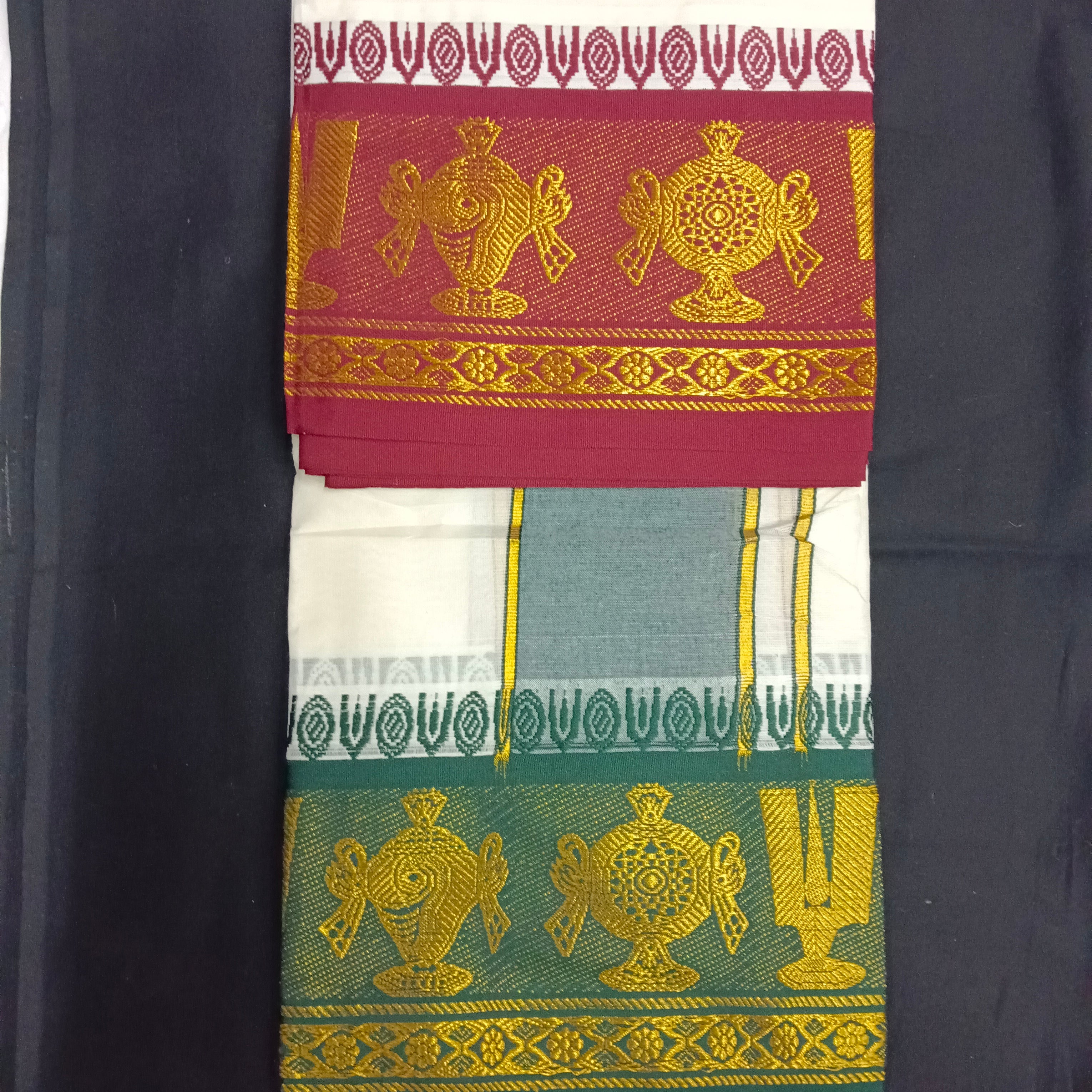 Cotton Dhothi Jacquard 9*5