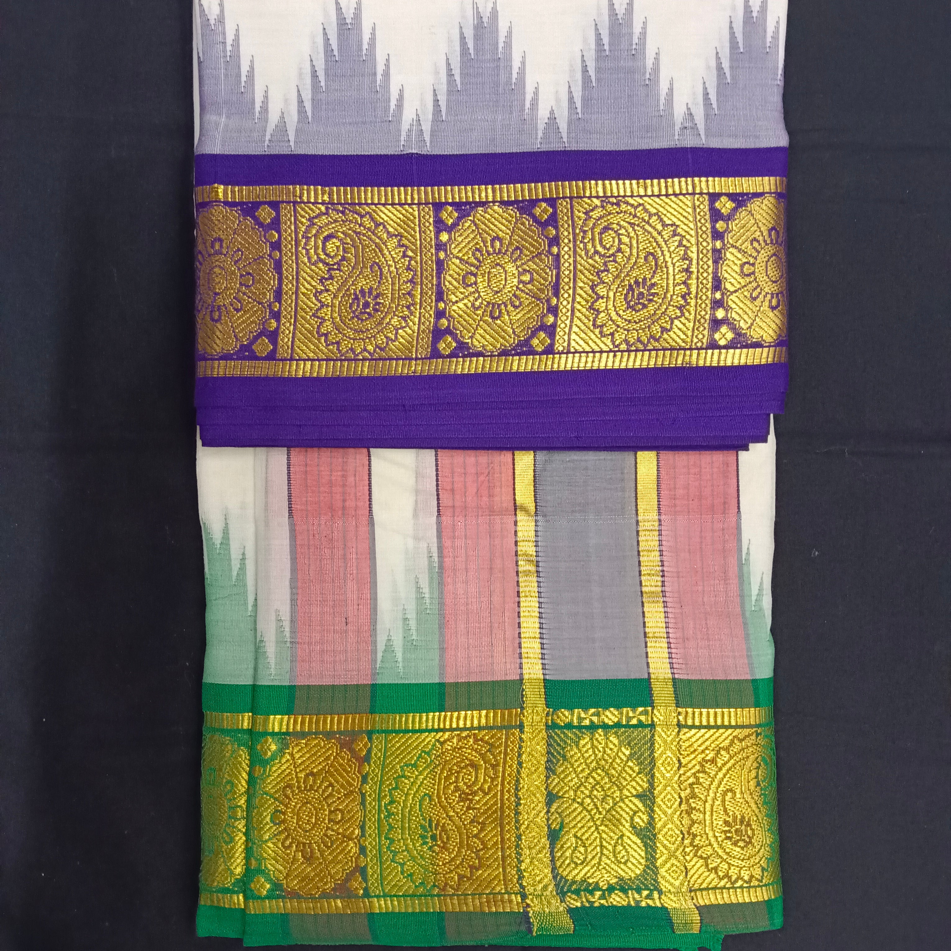 Pure cotton Muhurtham dhoti 10*6