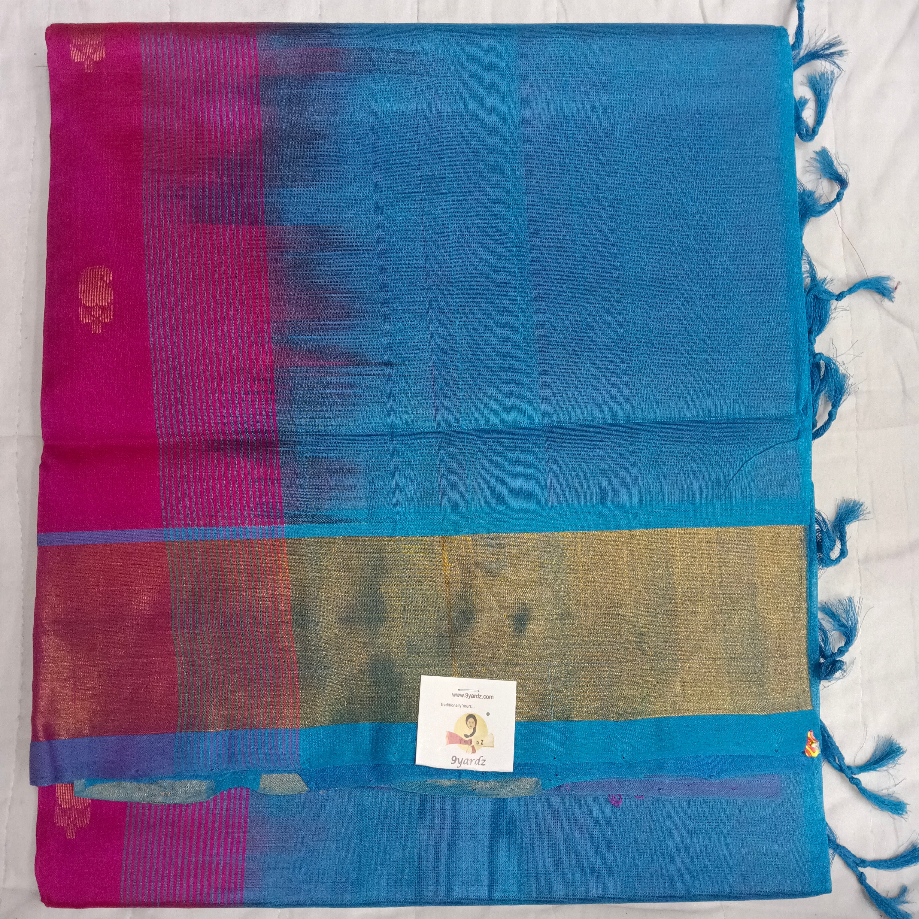 Pure silk cotton 6 yards