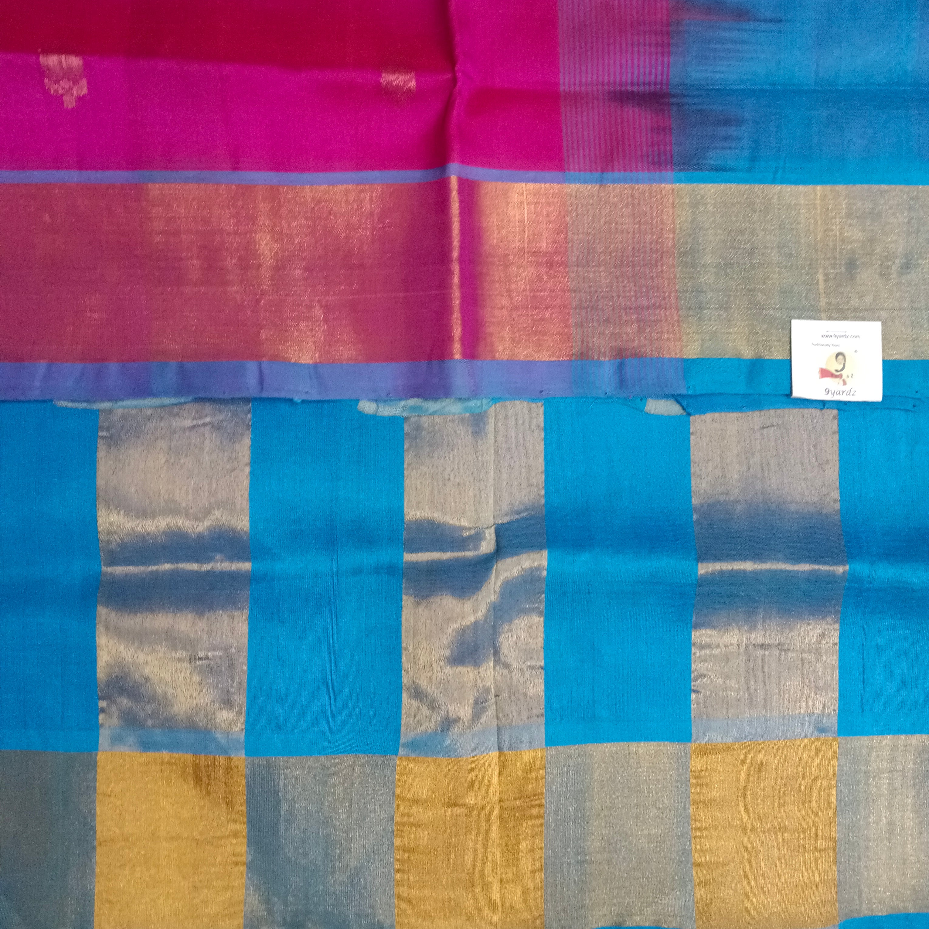 Pure silk cotton 6 yards