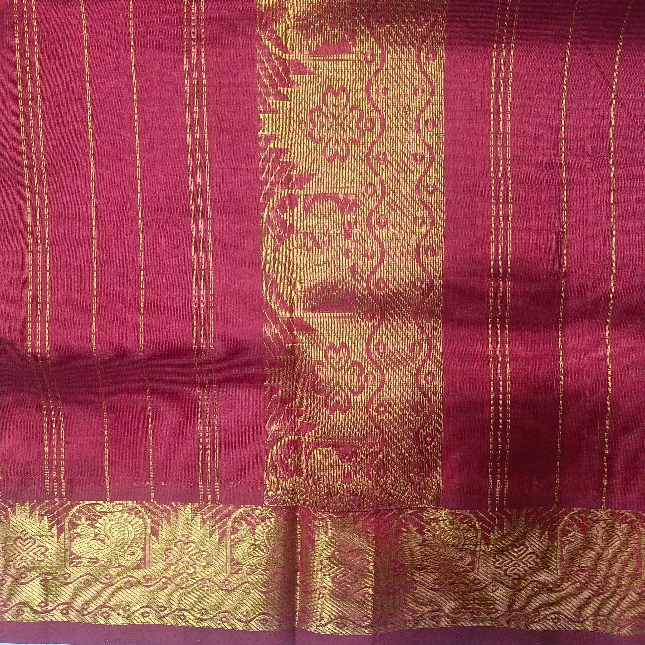 Pure silk cotton 6 yards