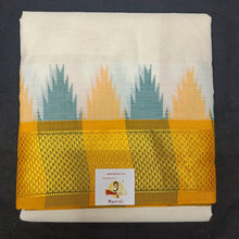Load image into Gallery viewer, Pure cotton Muhurtham dhoti 10*6