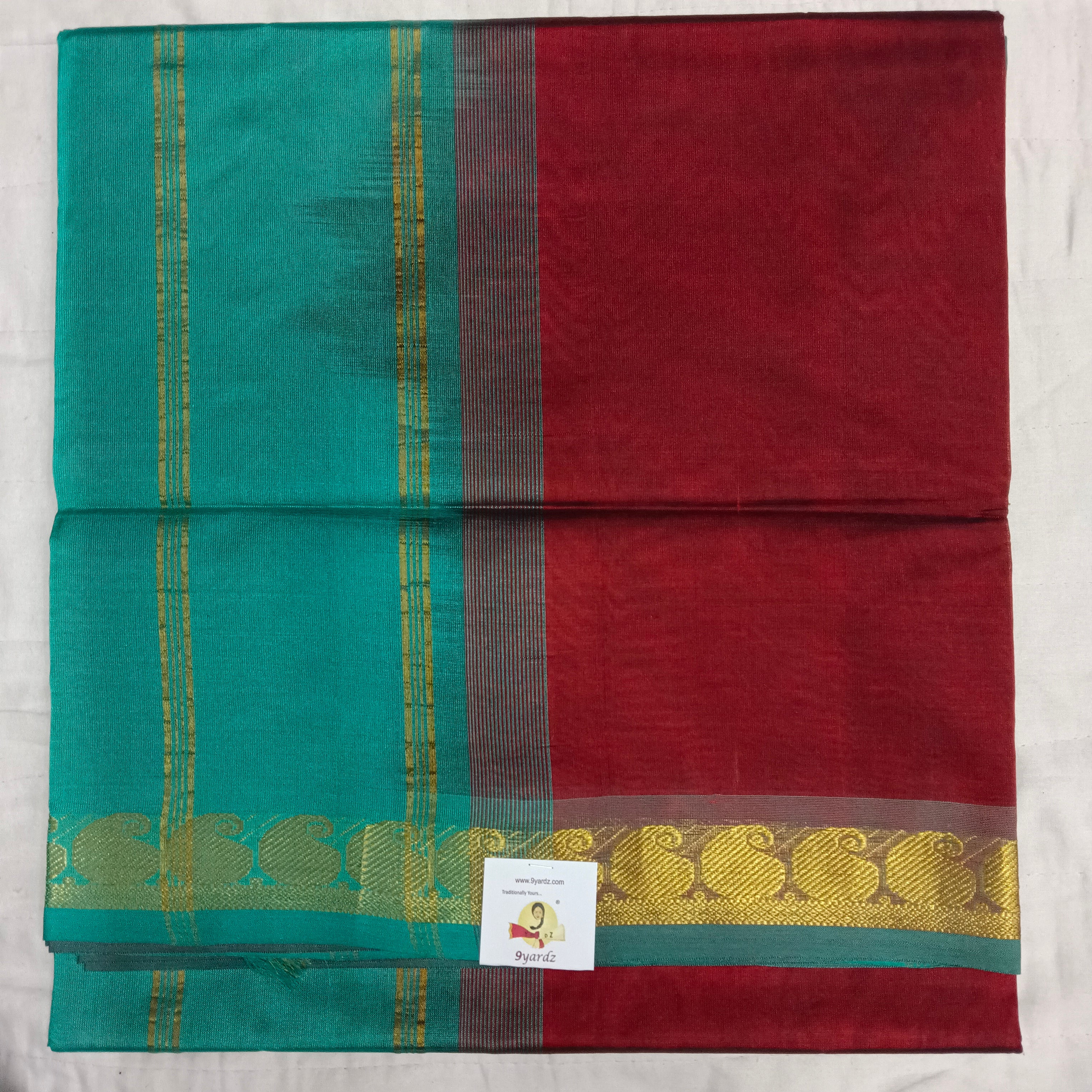 Pure silk cotton 6 yards