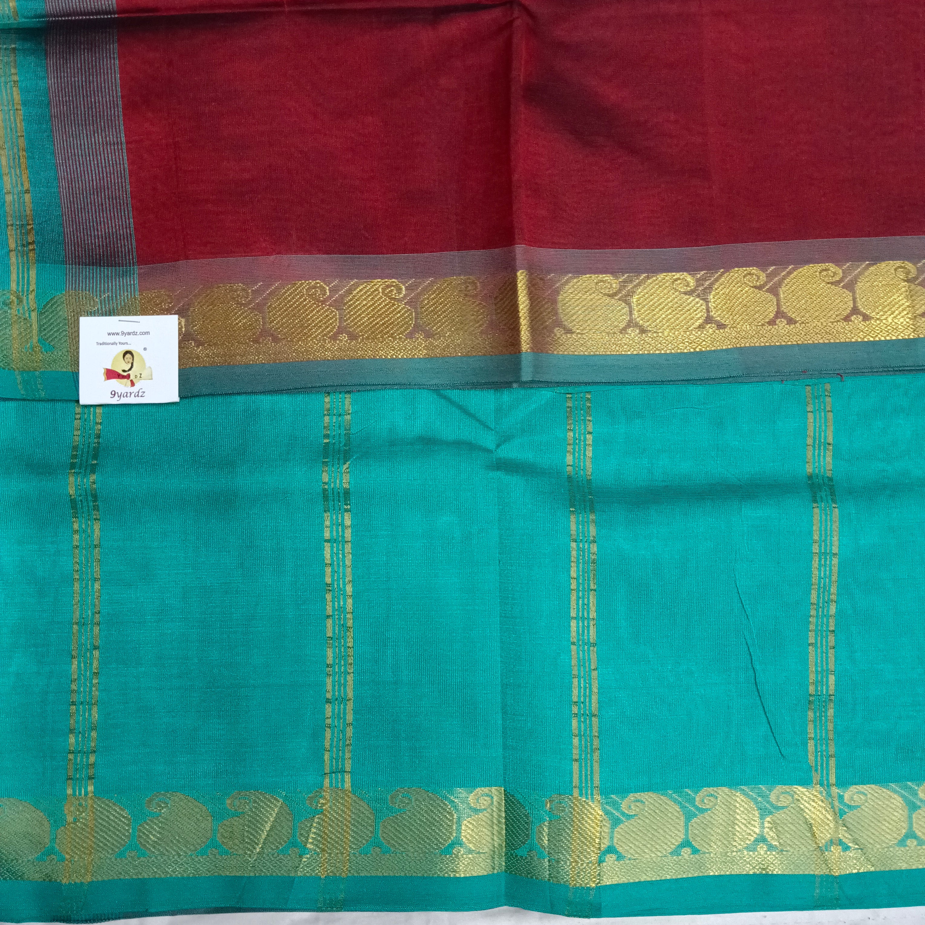 Pure silk cotton 6 yards