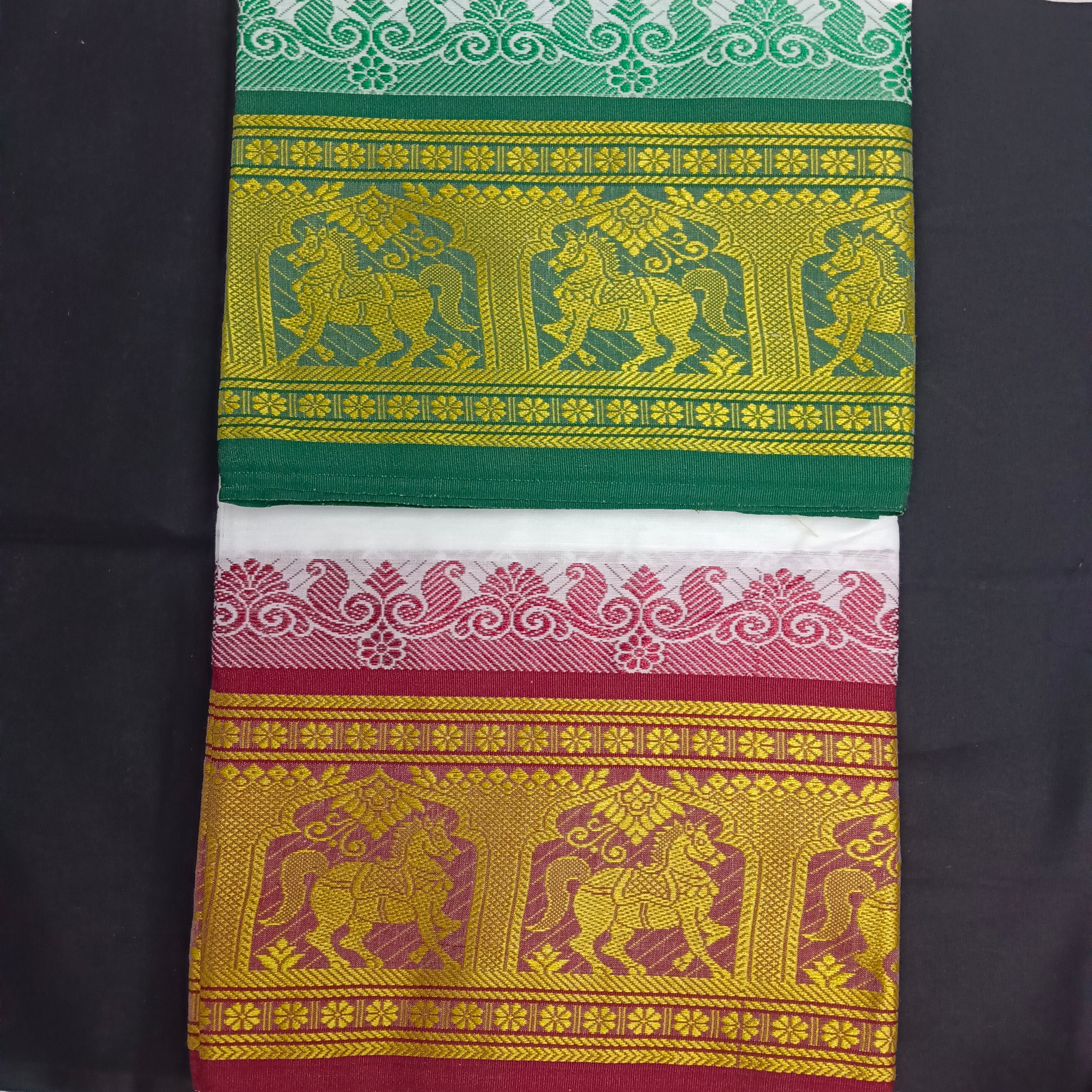Cotton Dhothi Jacquard 9*5