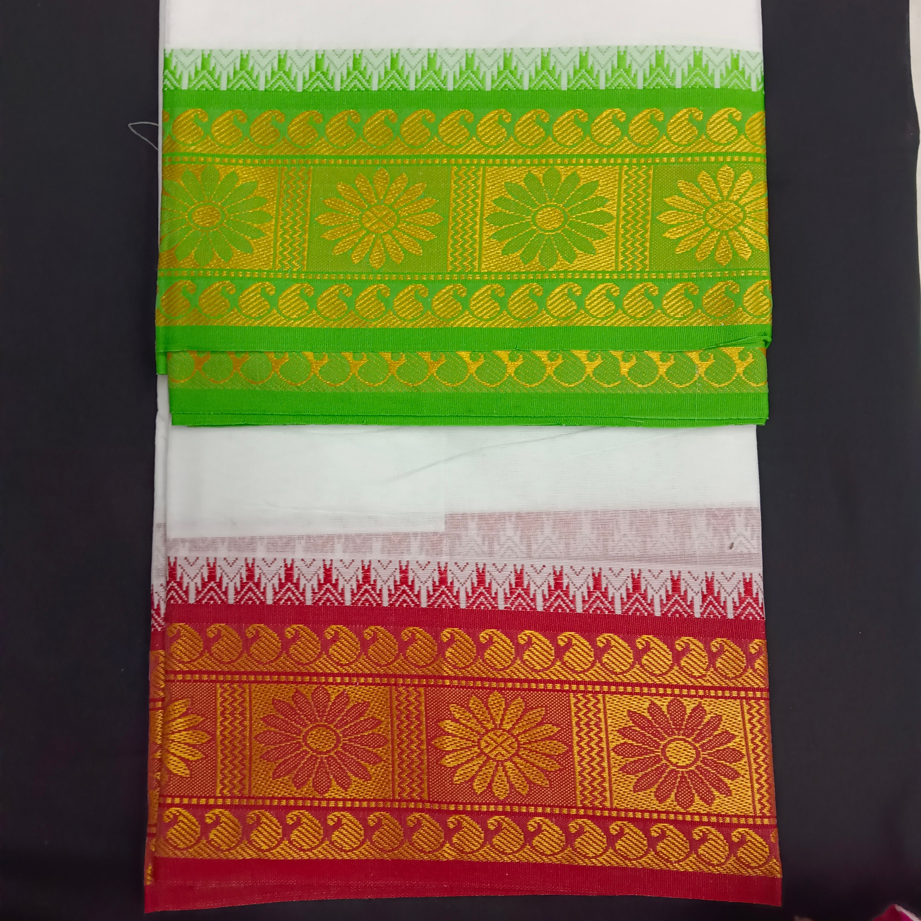 Cotton Dhothi Jacquard 9*5