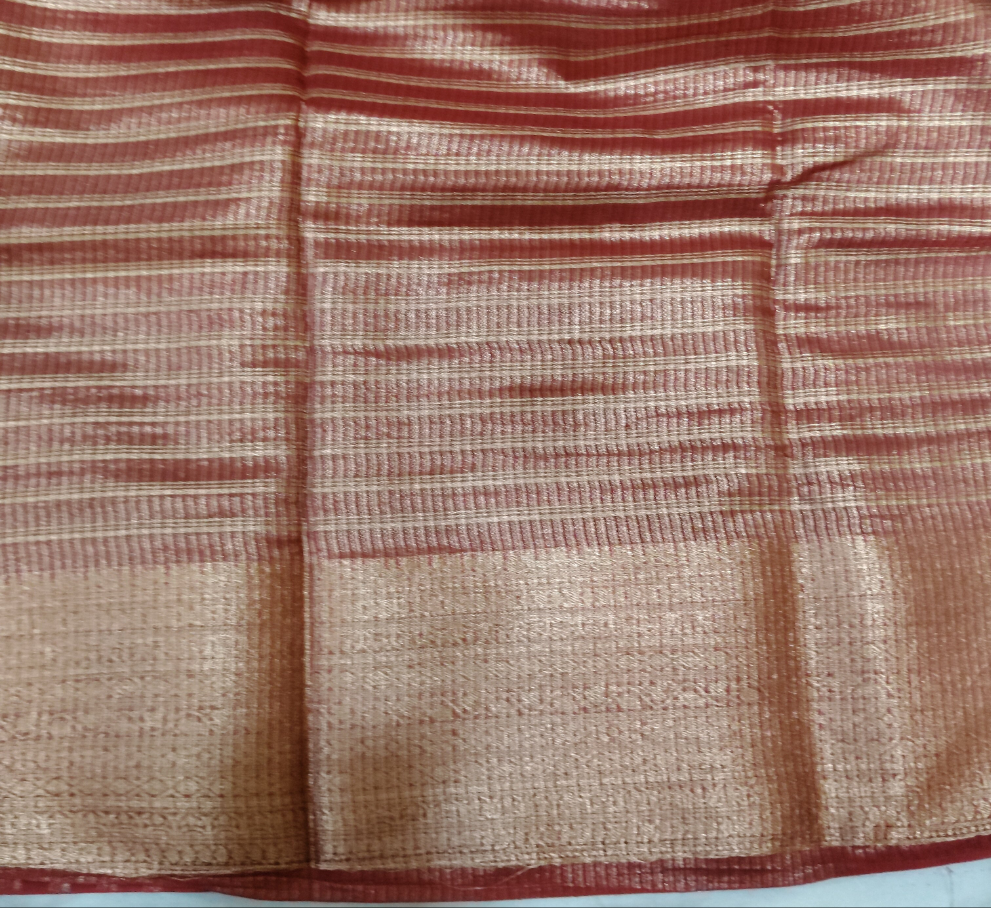 Mysore crepe silk checked (synthetic)