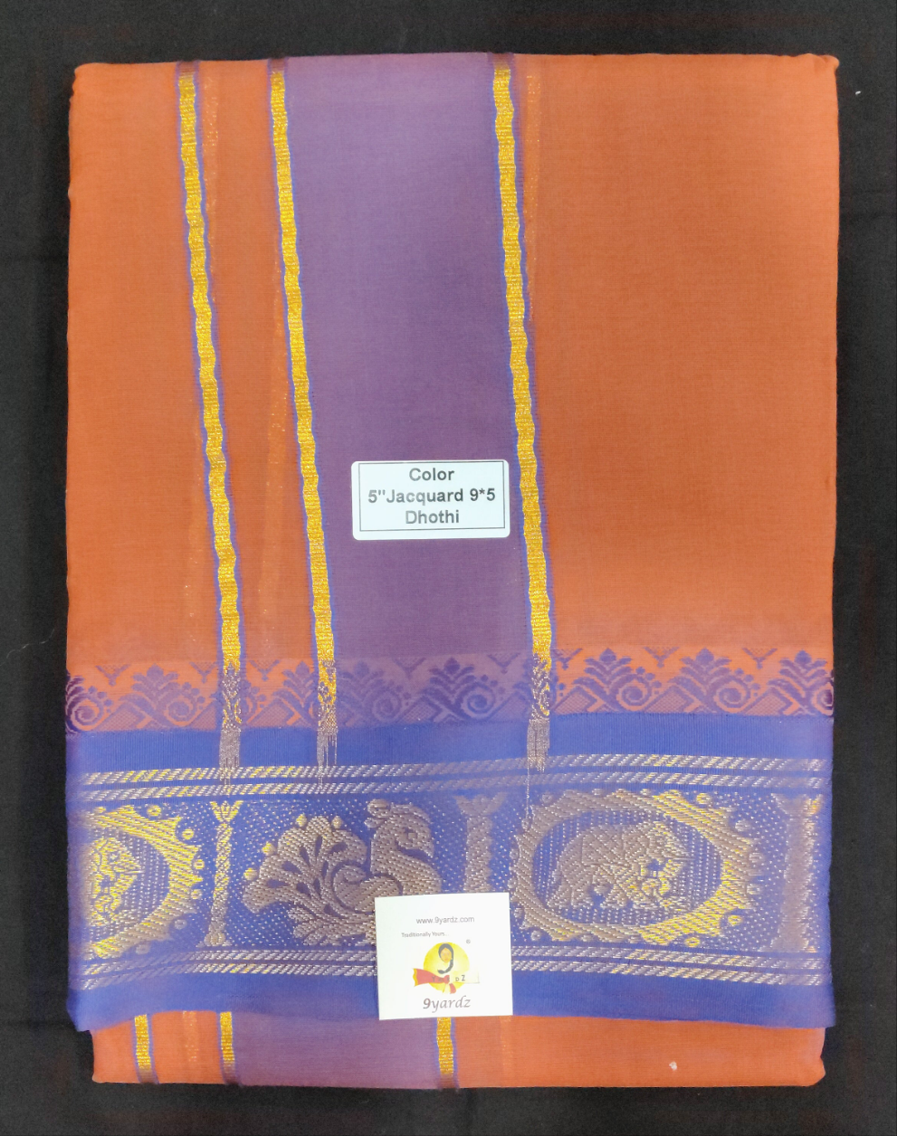 Cotton Colour  Dhothi 9*5
