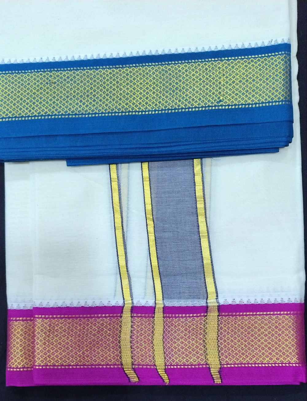 Pure cotton Muhurtham dhoti 10*6