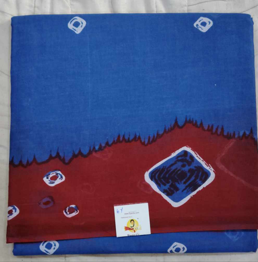 Erode cotton 5.5 metres