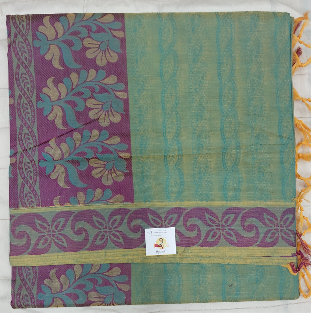 Rich cotton Embossed madisar 11yardz