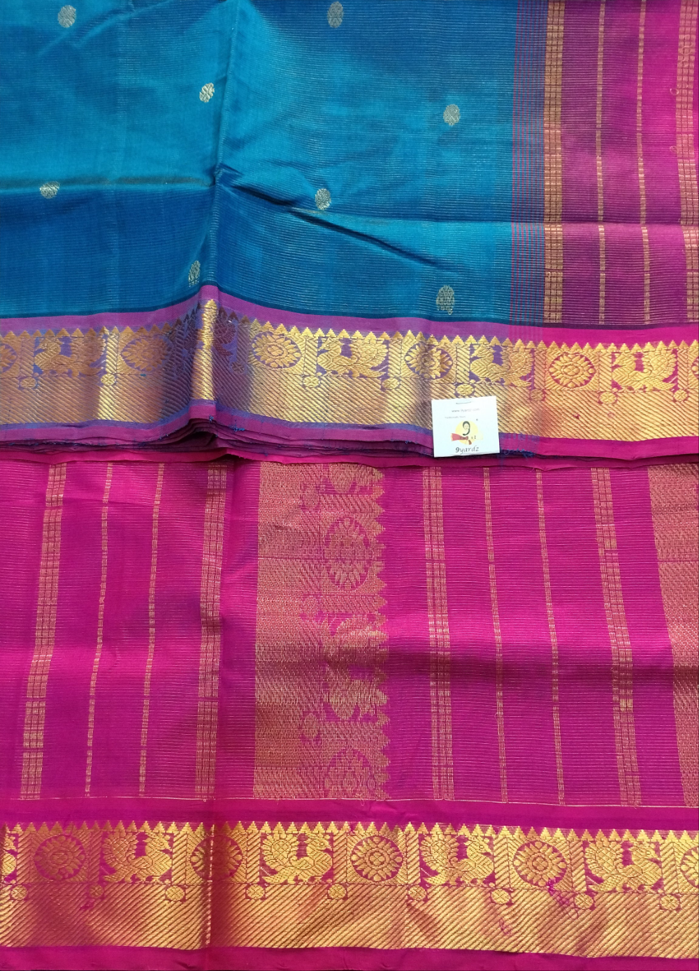 Pure silk cotton 6 yards