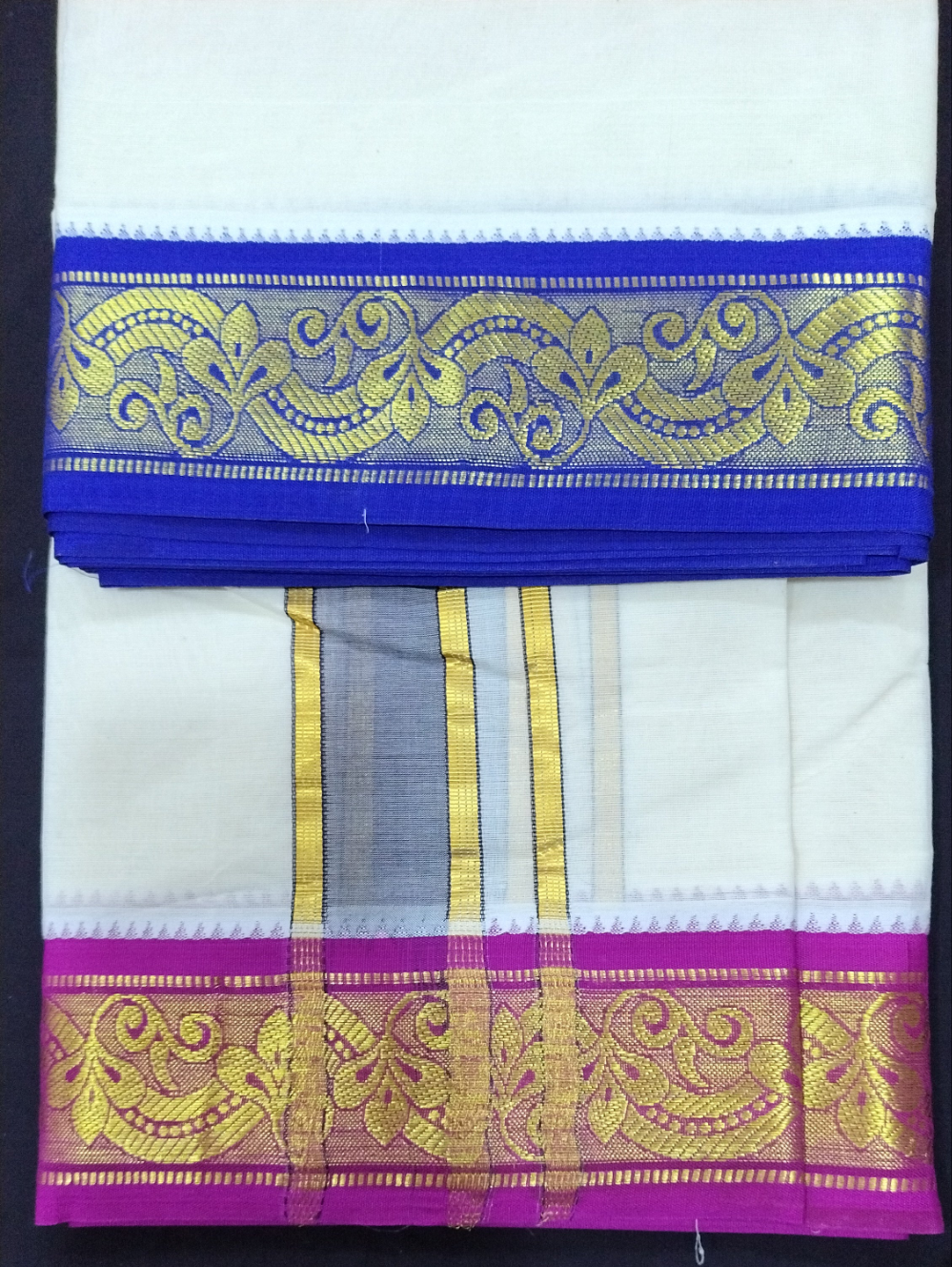 Pure cotton Muhurtham dhoti 10*6