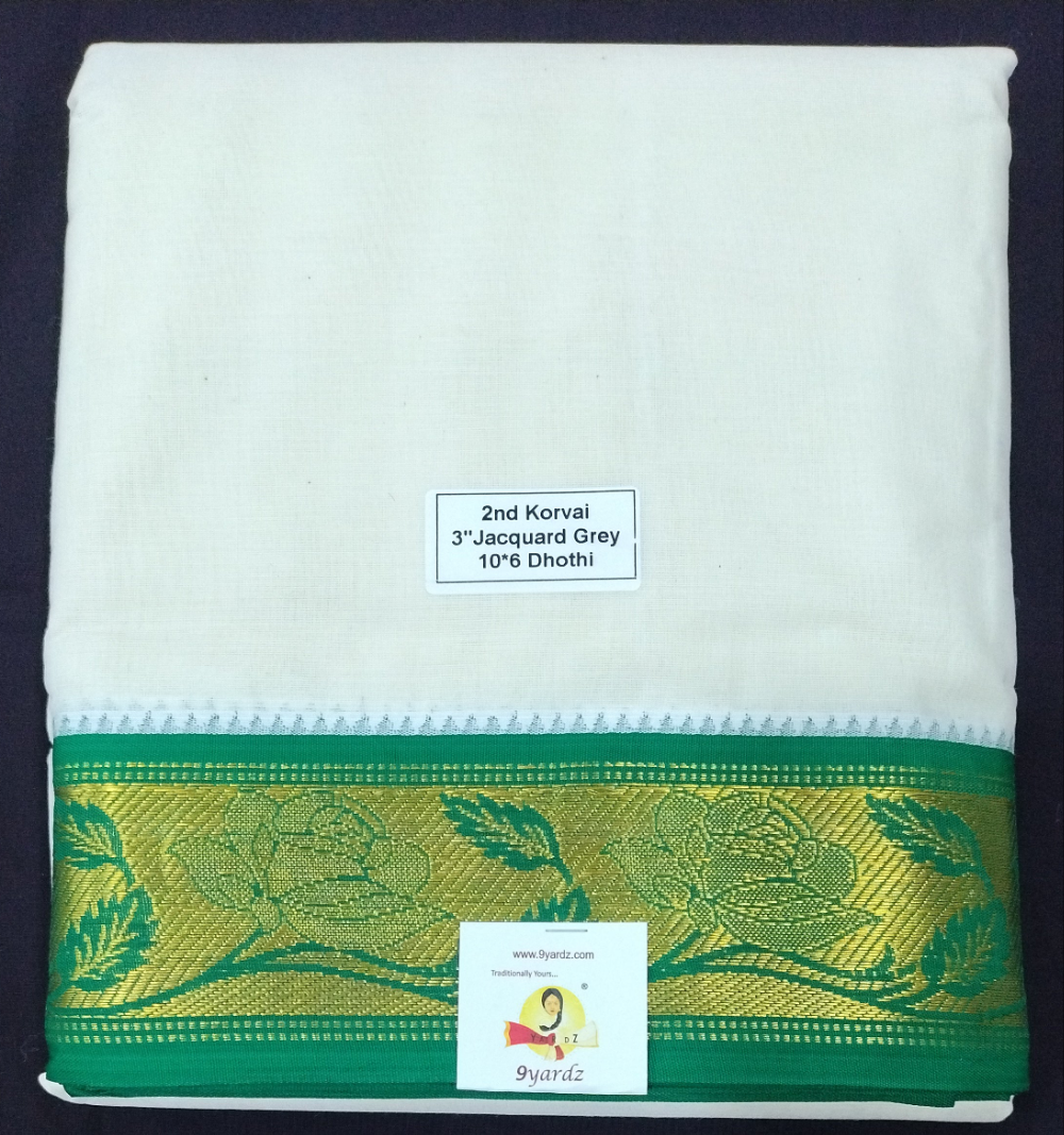 Pure cotton Muhurtham dhoti 10*6