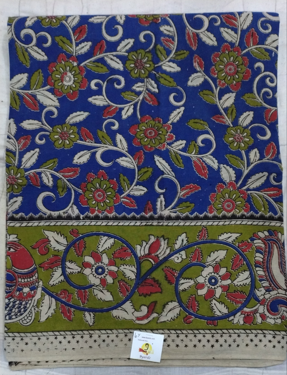 Kalamkari cotton 6yardz