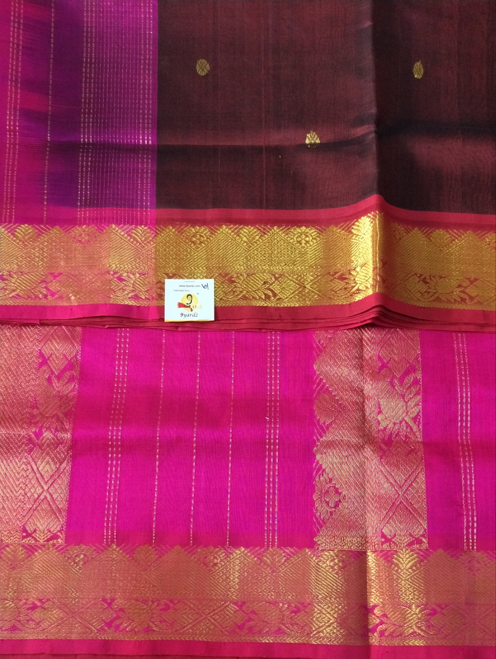 Pure silk cotton 6 yards