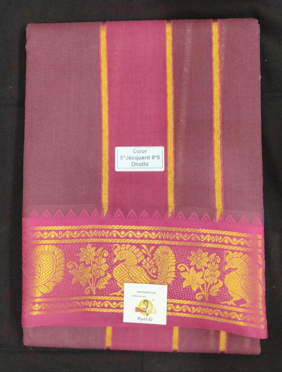 Cotton Colour  Dhothi 9*5