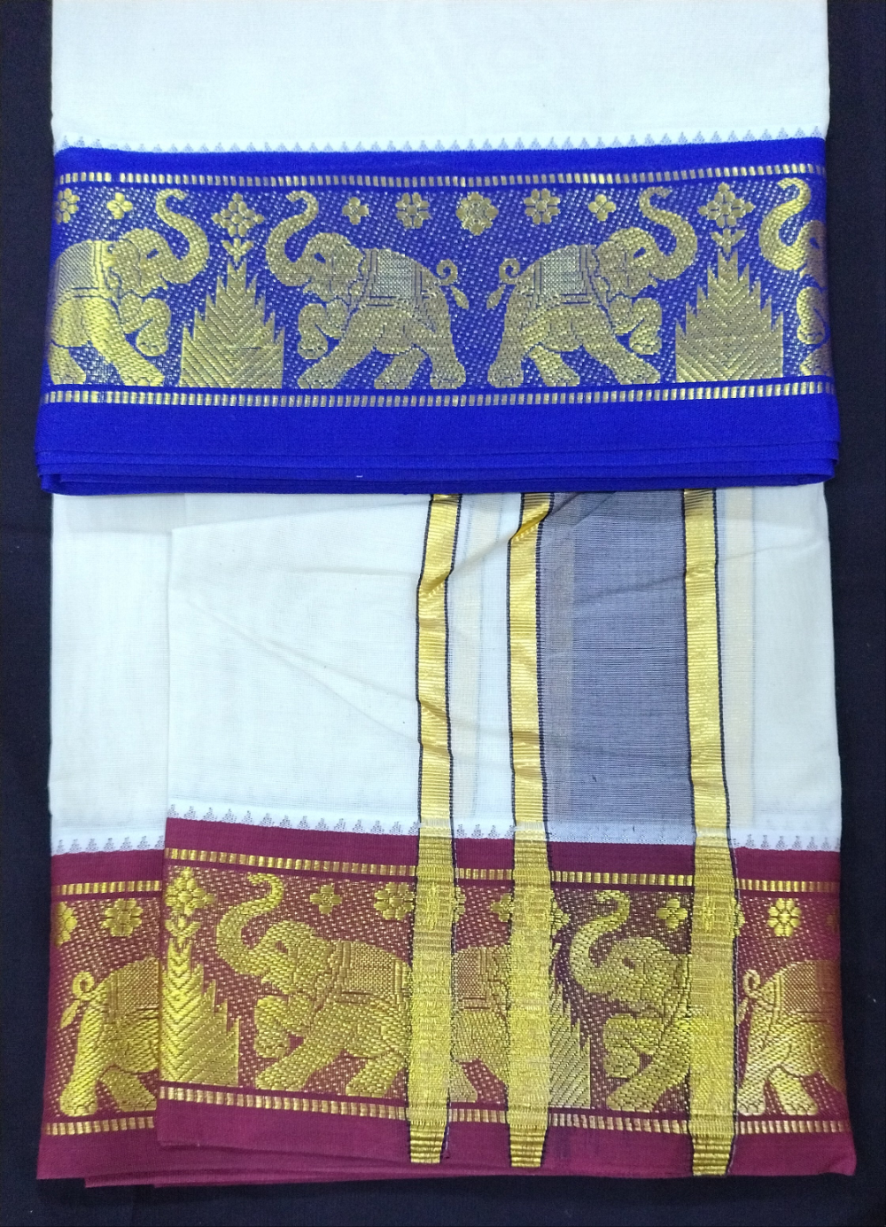 Pure cotton Muhurtham dhoti 10*6