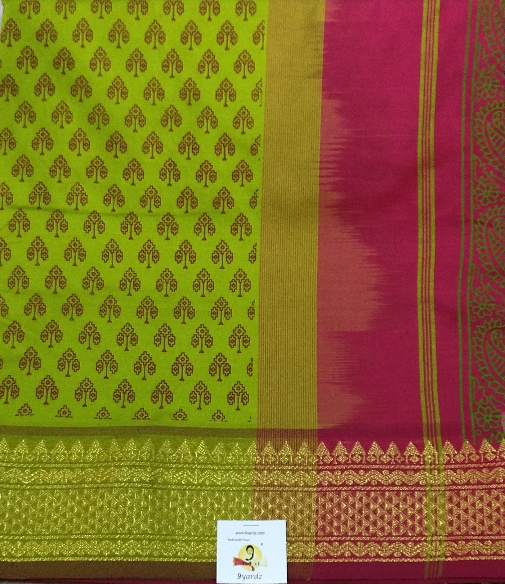 Semi silk Printed 6Yards