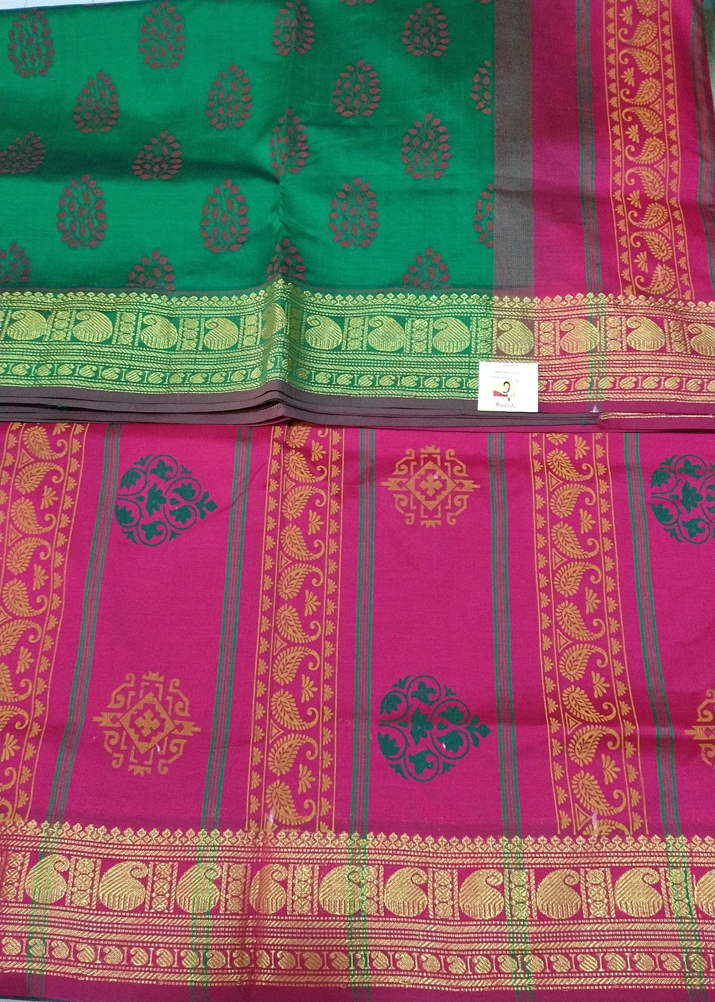 Semi silk Printed 6Yards