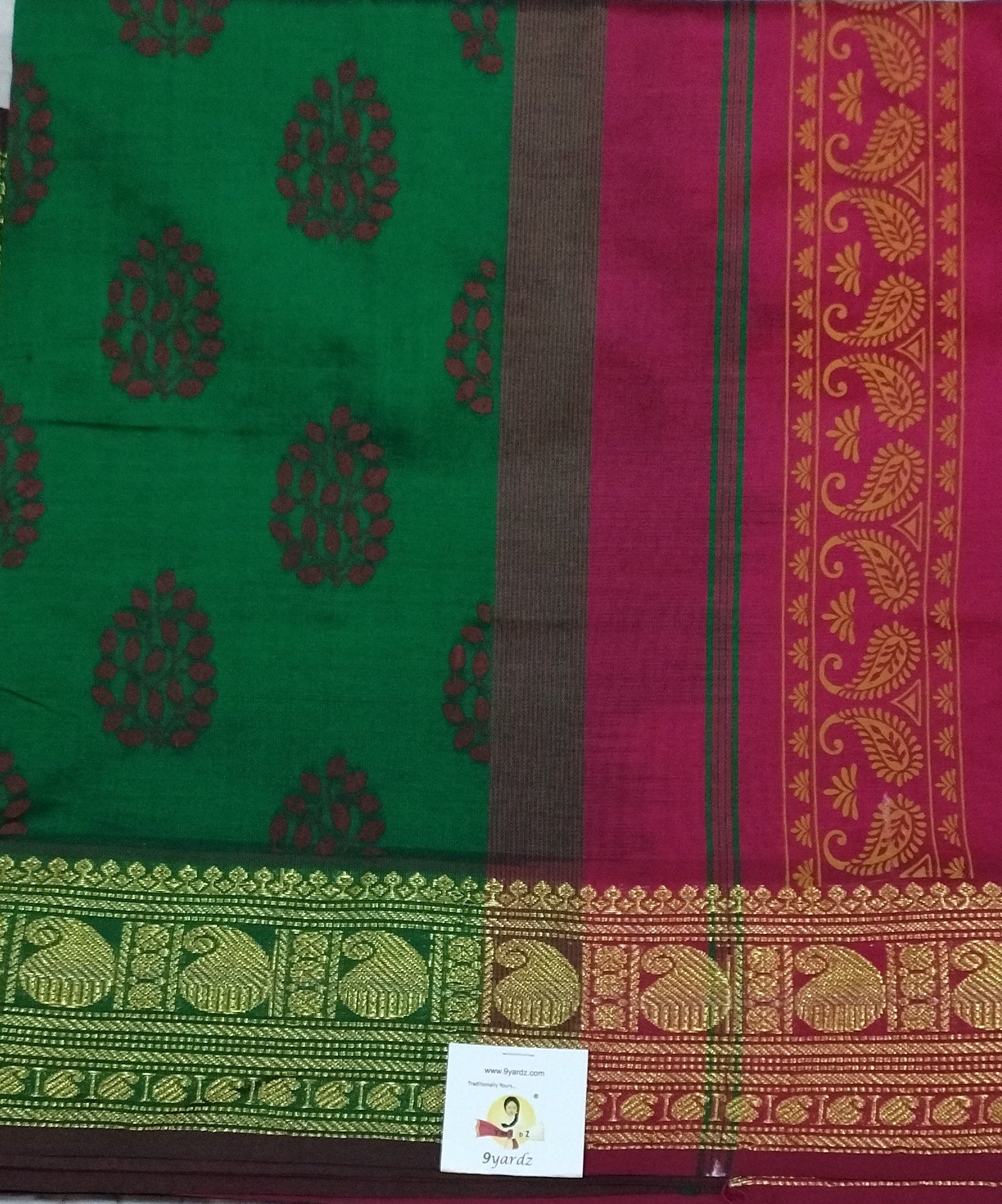 Semi silk Printed 6Yards
