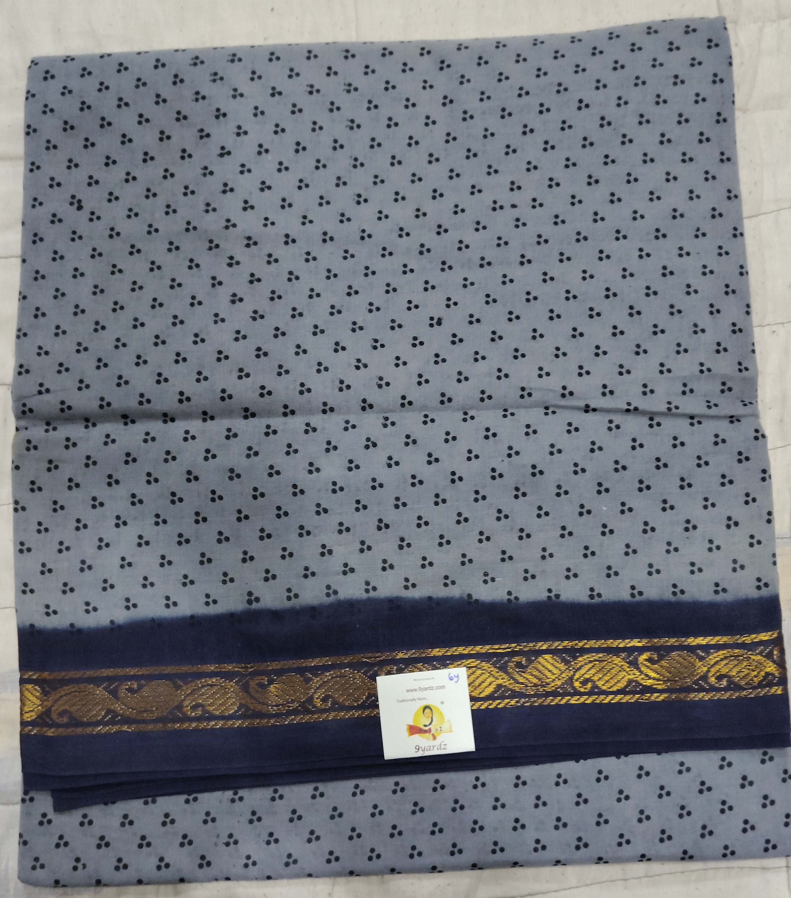 Sungudi cotton 6 yards