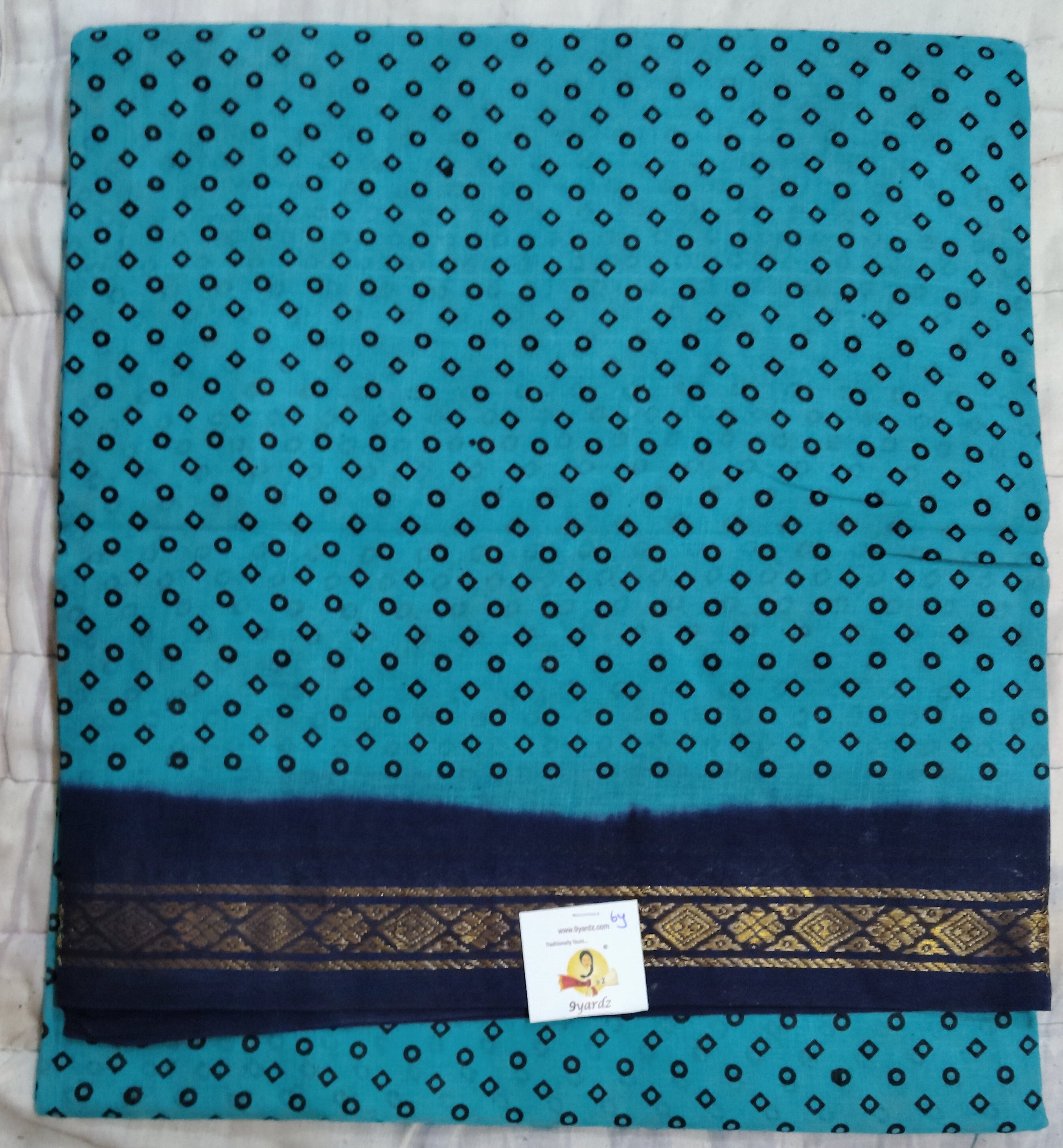 Sungudi cotton 6 yards