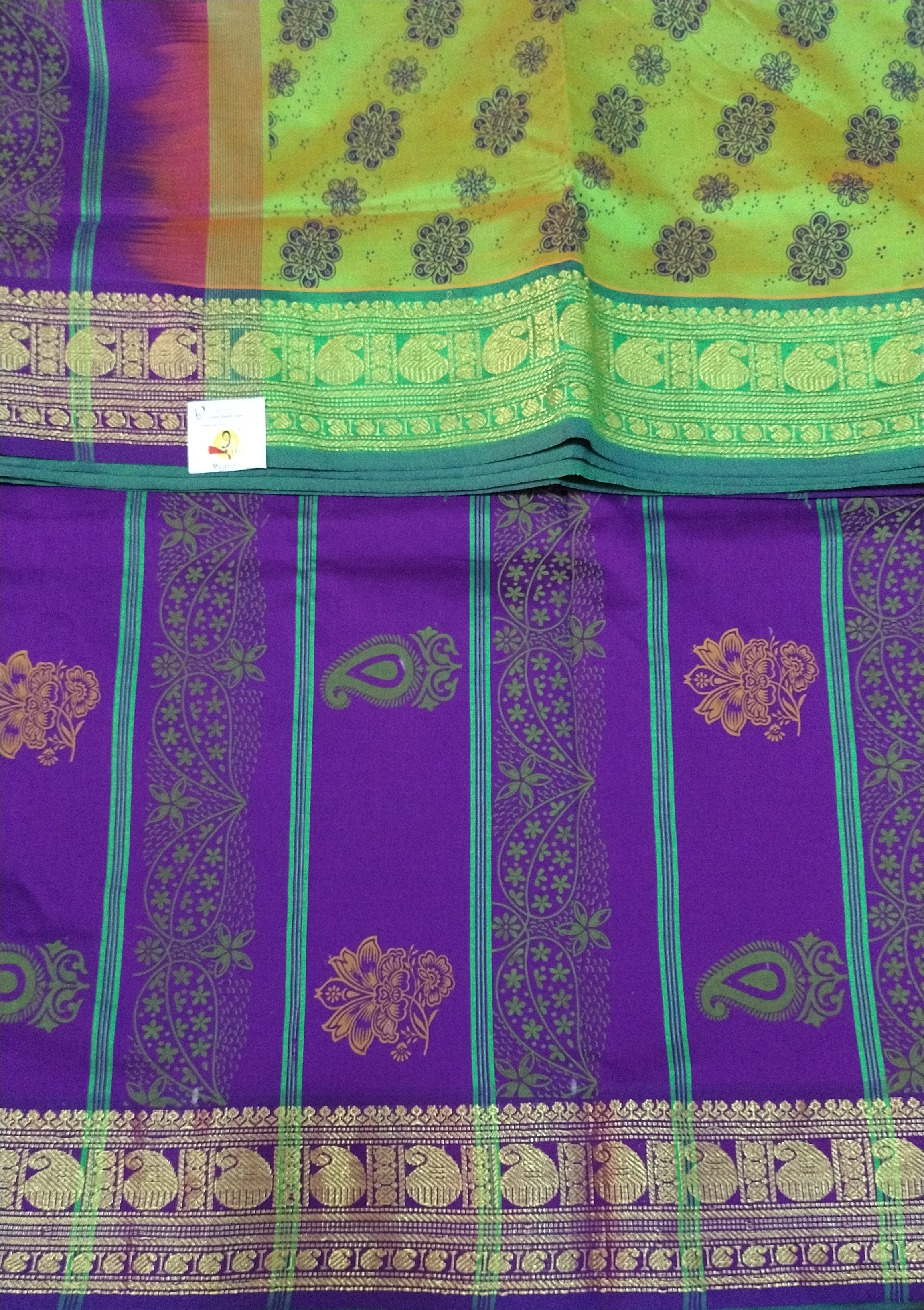 Semi silk Printed 6Yards