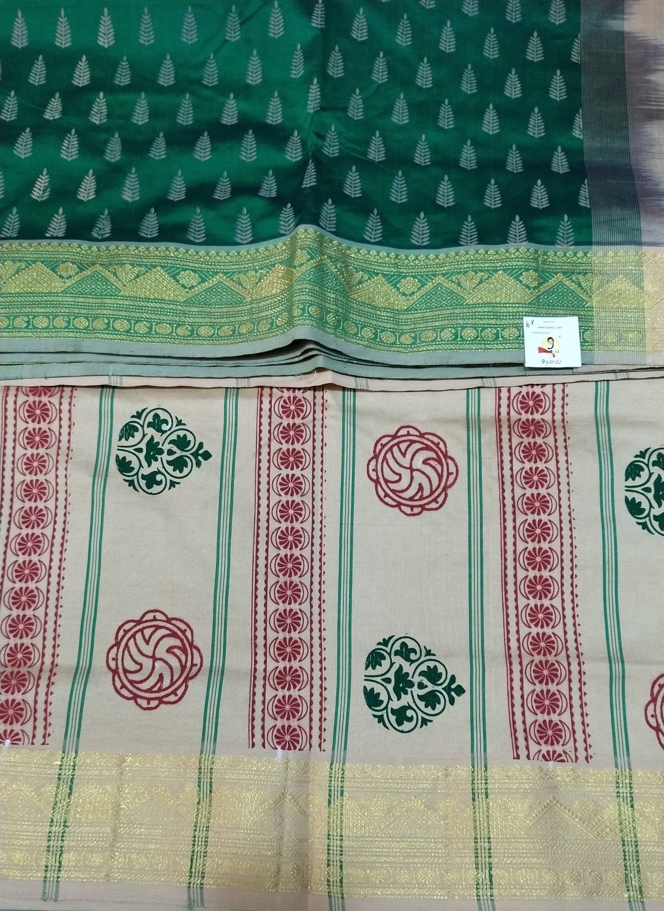 Semi silk Printed 6Yards
