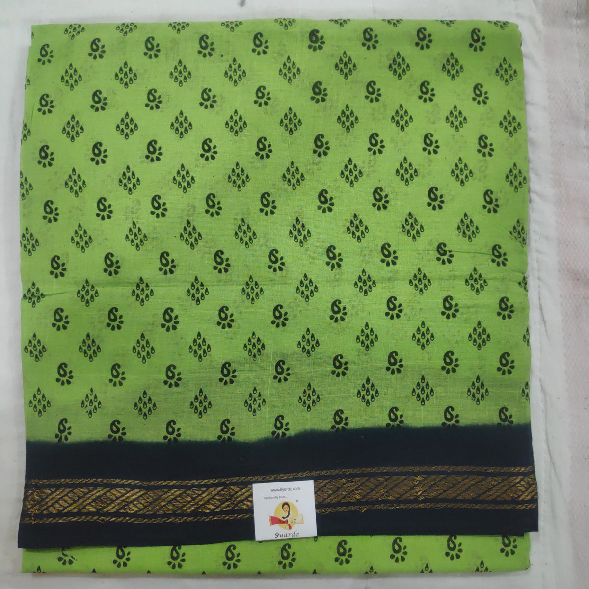 Purple Sungudi Cotton main image 1