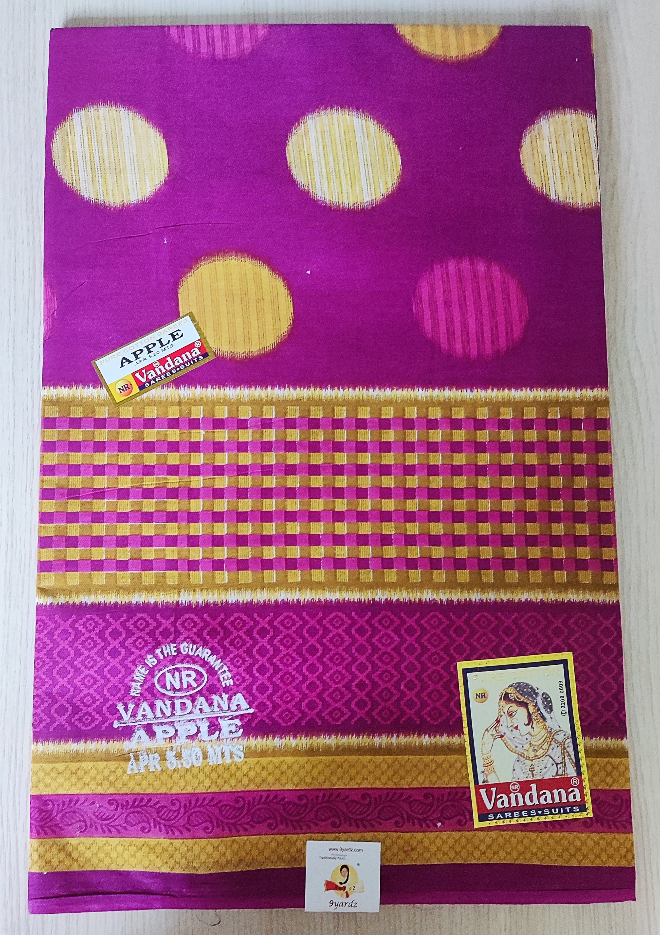 Cotton printed saree