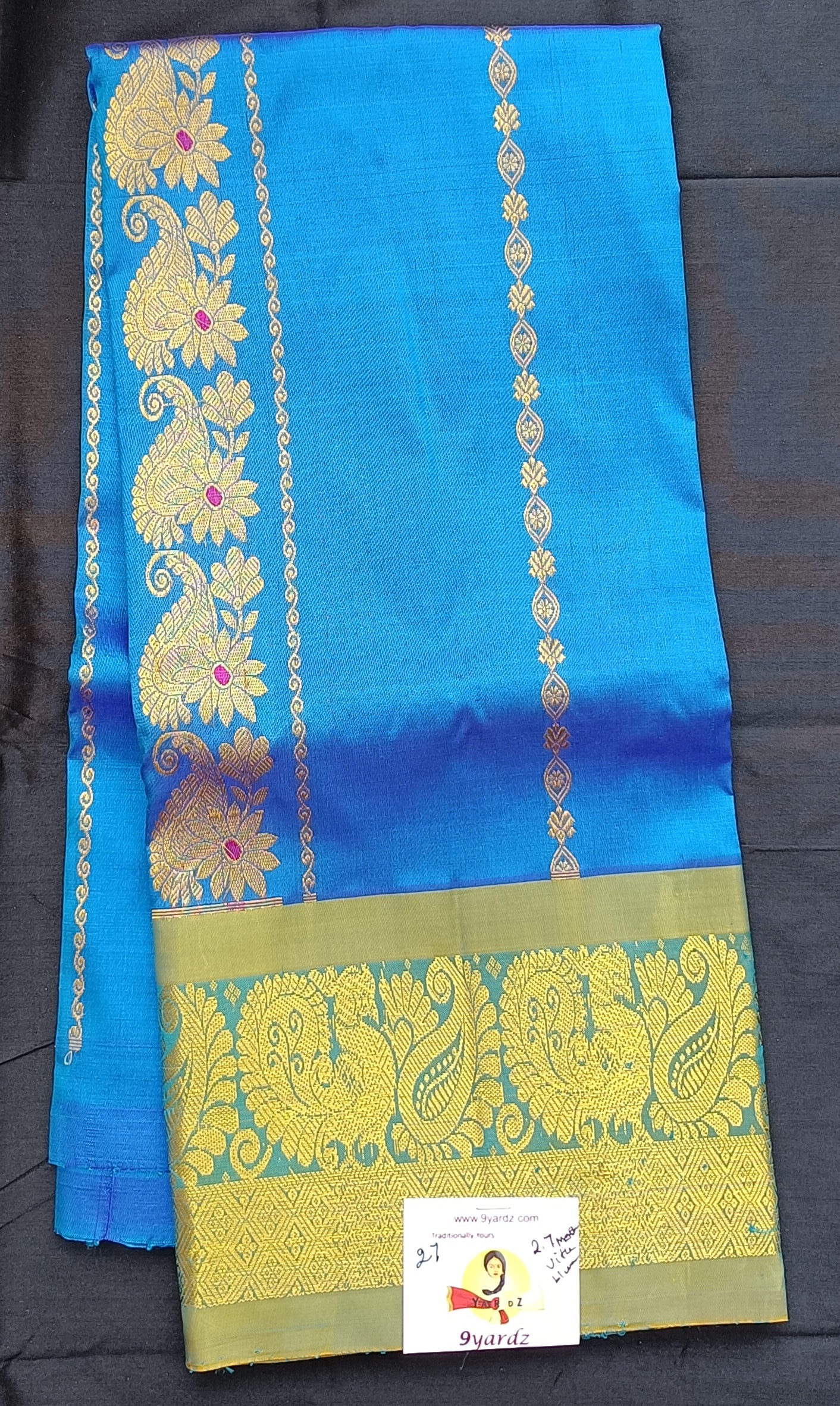 Pattu Pavadai Pure silk 27"