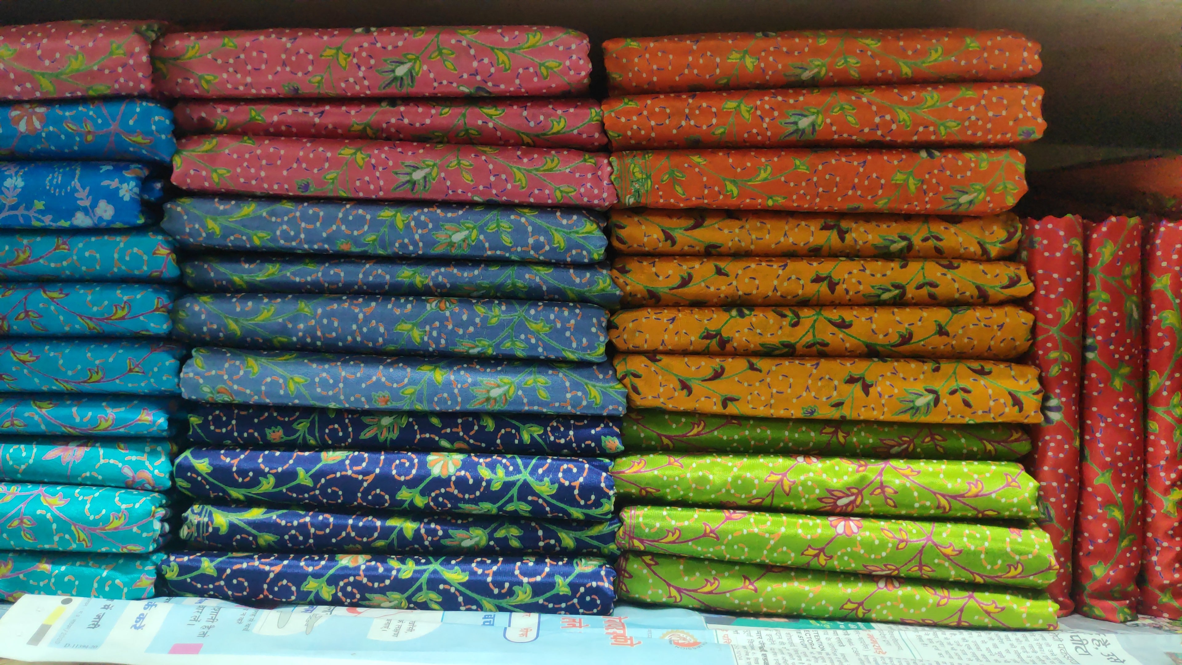 Printed Silk Madisar
