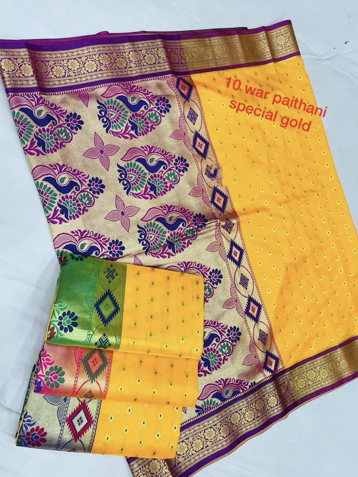 Paithani & Banarasi art silk madisar